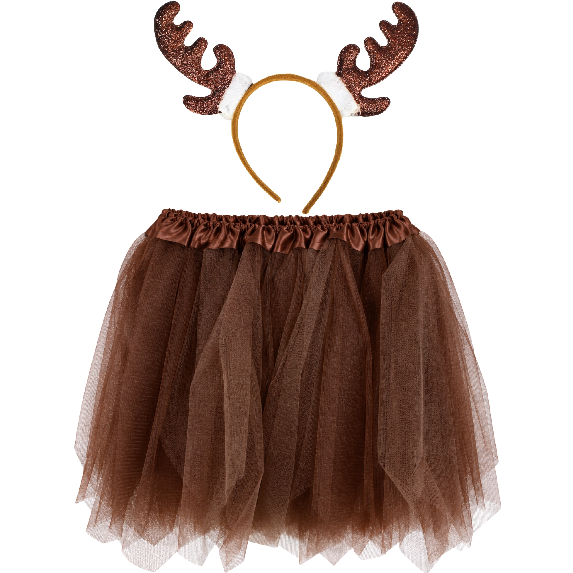 Kids Reindeer Tutu and Headband Set 