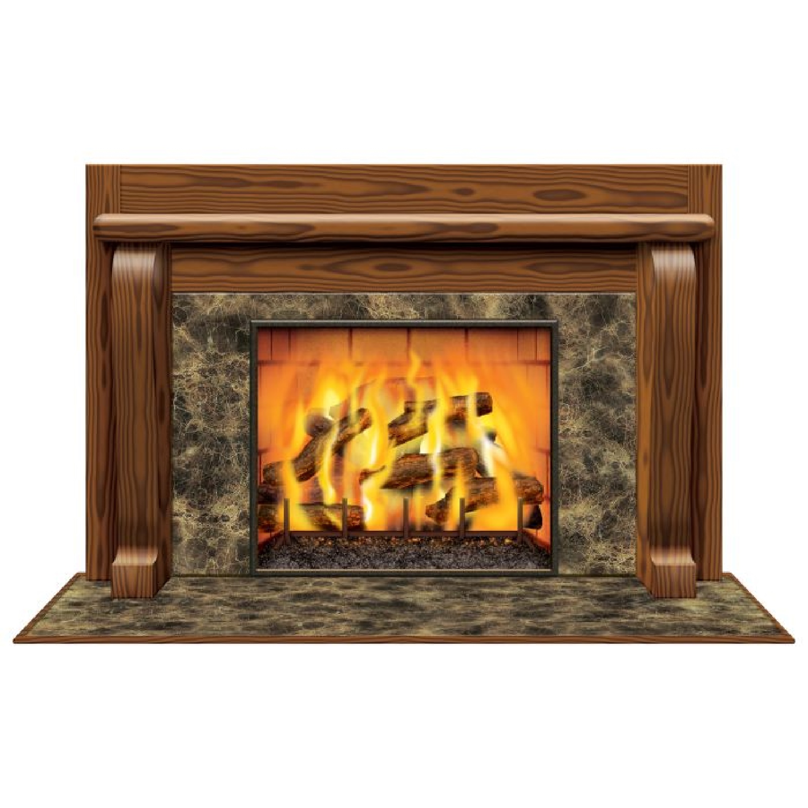Fireplace Insta View Decoration
