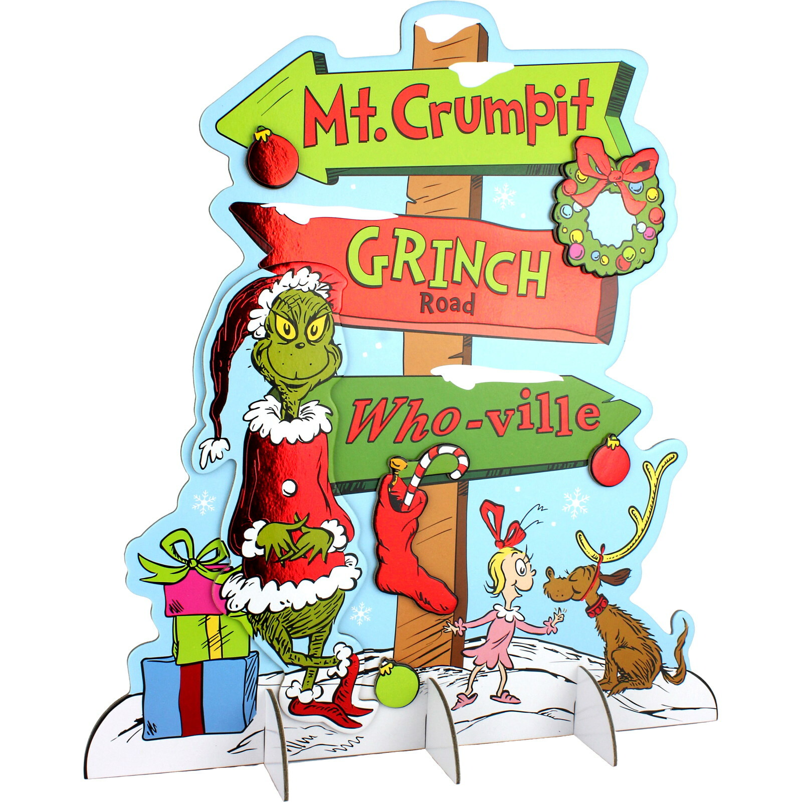 The Grinch Christmas Table Decoration