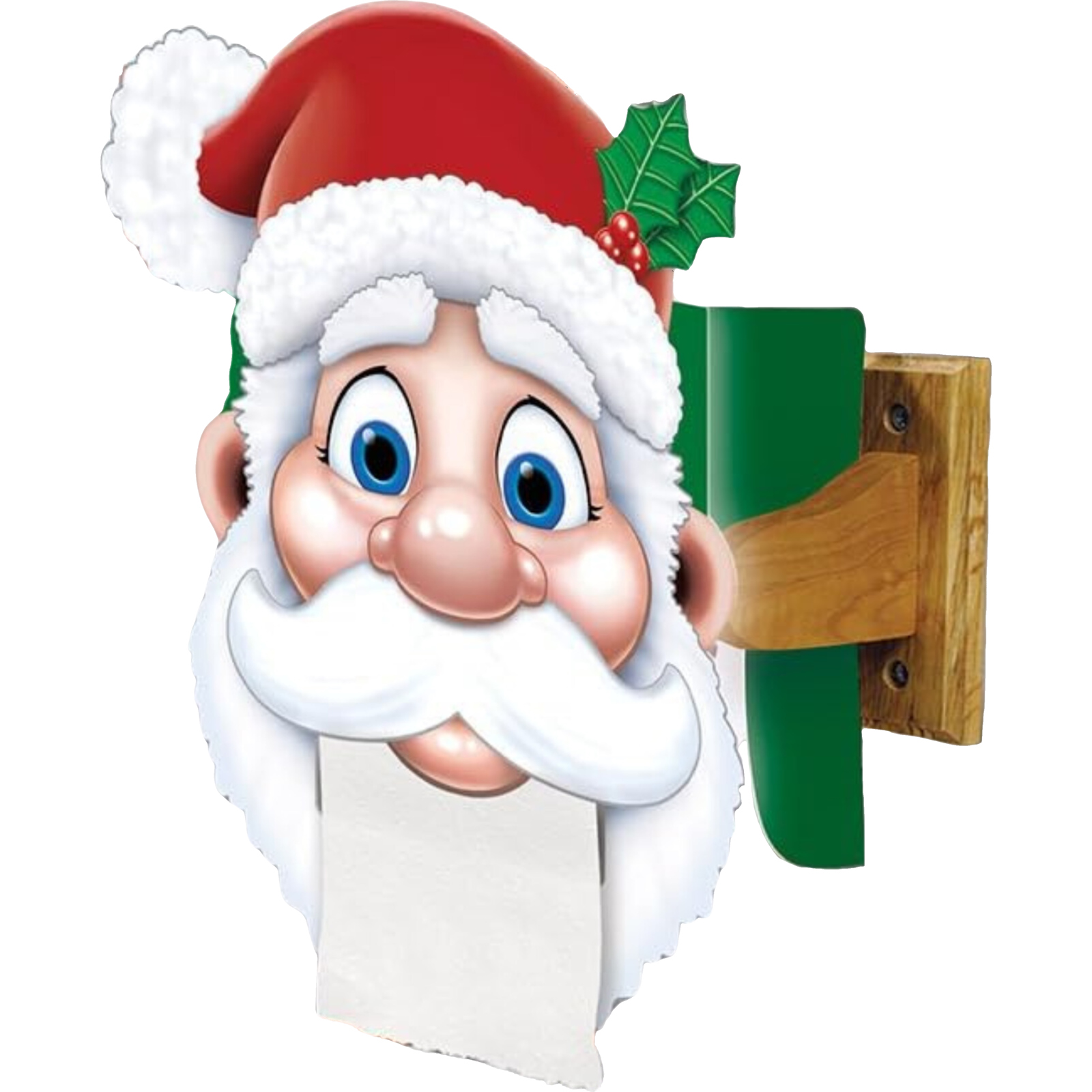 Santa Toilet Paper Dispenser