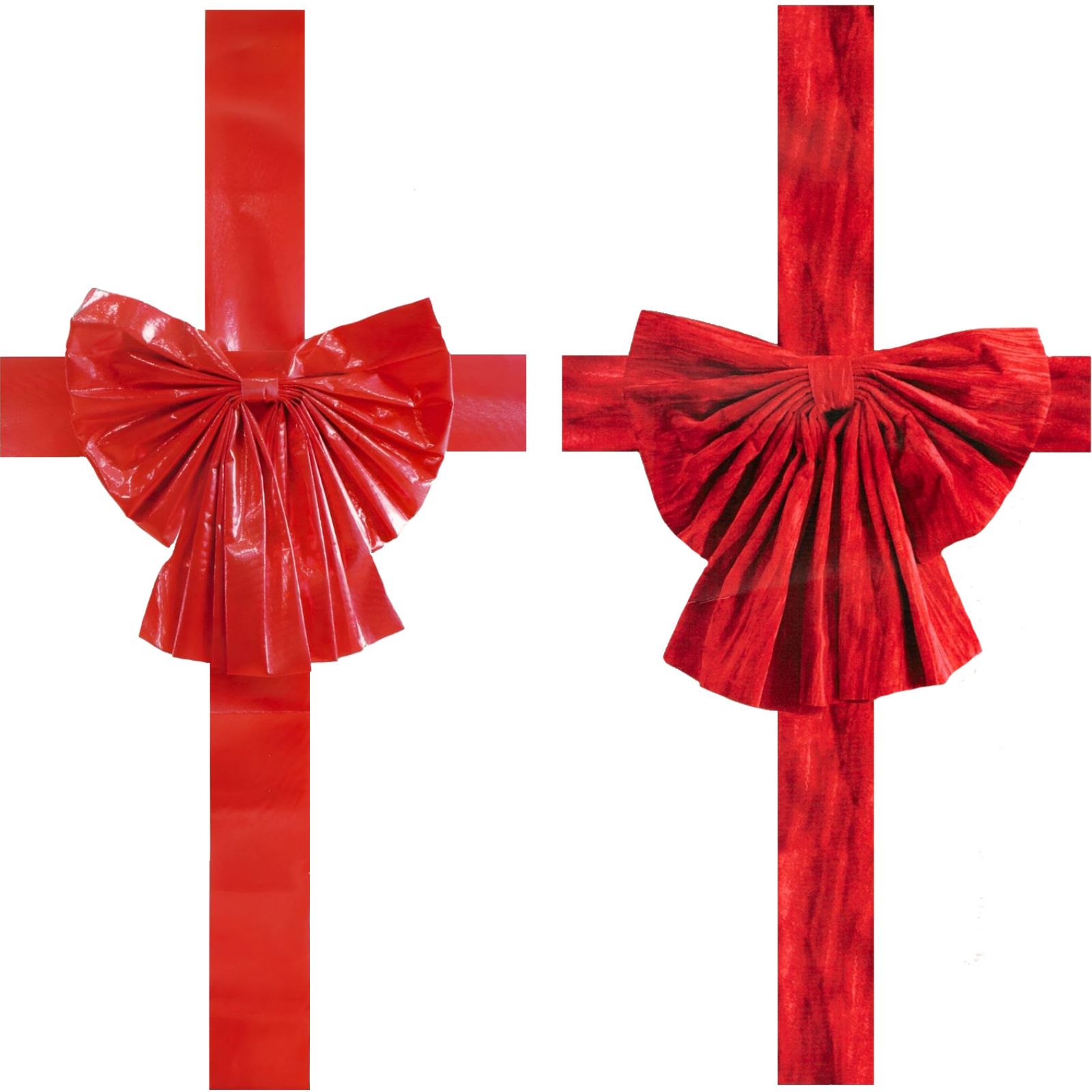 Large Red Christmas Door Bow Decoration Assorted