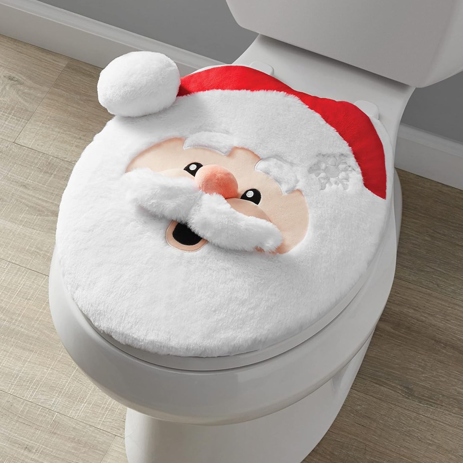 Novelty Santa Claus Toilet Seat Cover 
