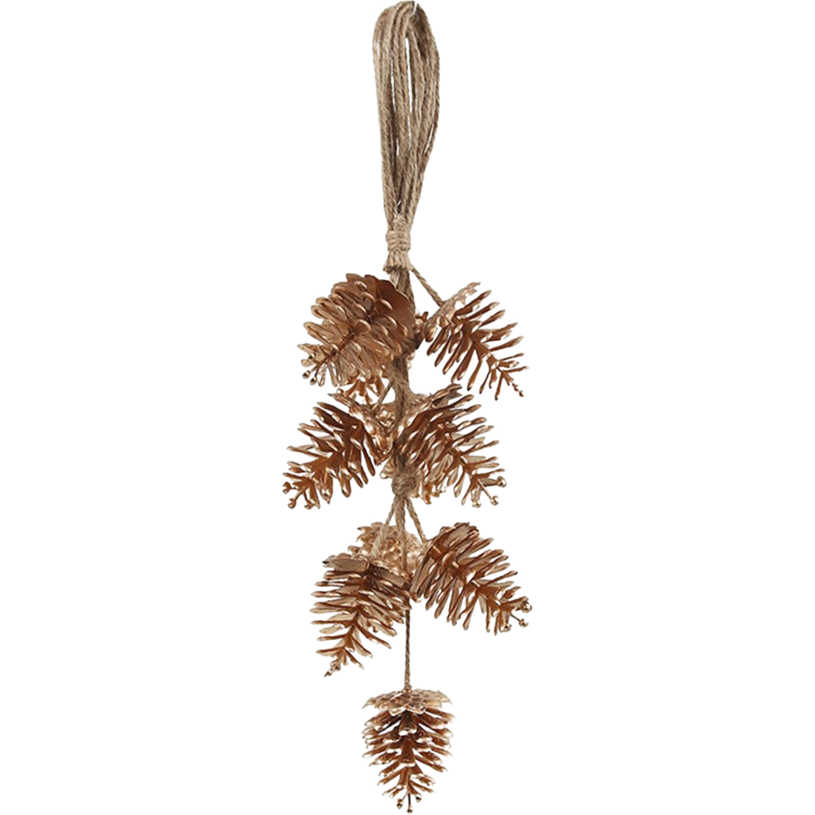 Pinecone Hanging String Decorations (Pack of 10)