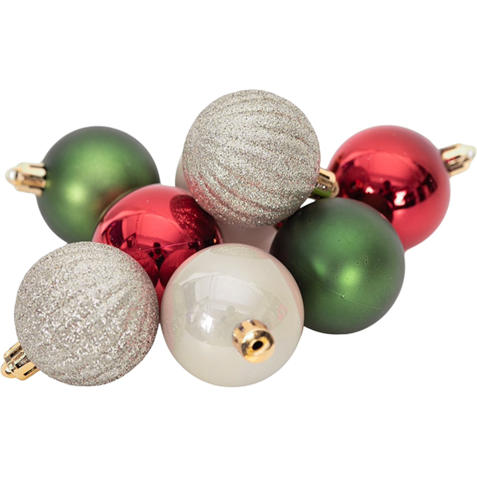Berry Christmas Mix Christmas Baubles (Pack of 8)