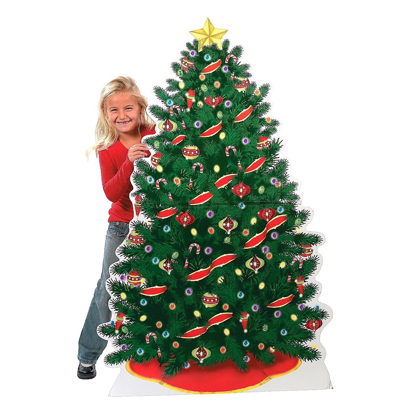 Christmas Tree Stand Up Decoration