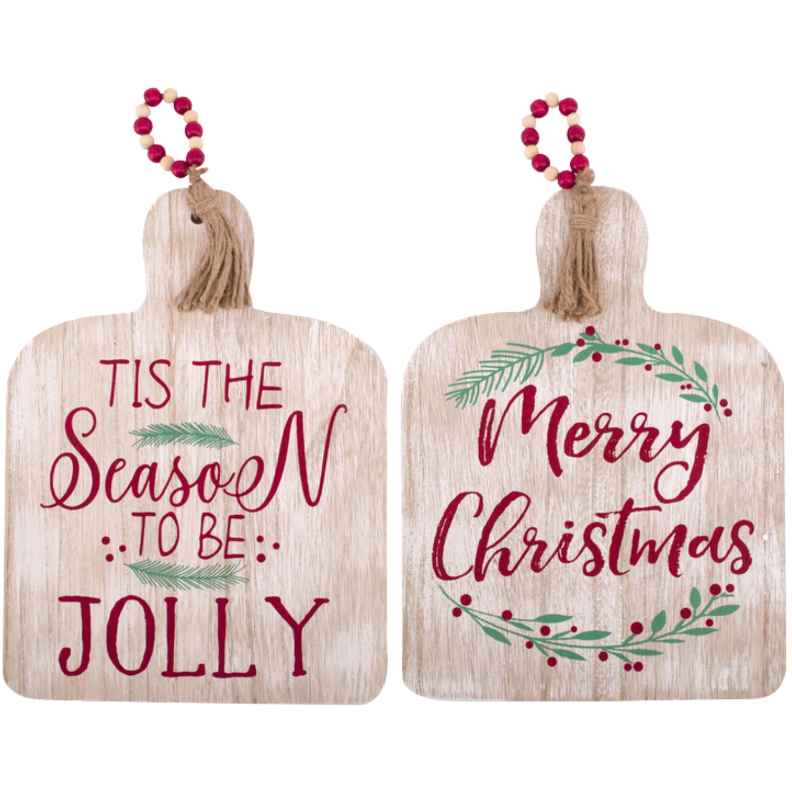 Christmas Serving Board Sign Assorted