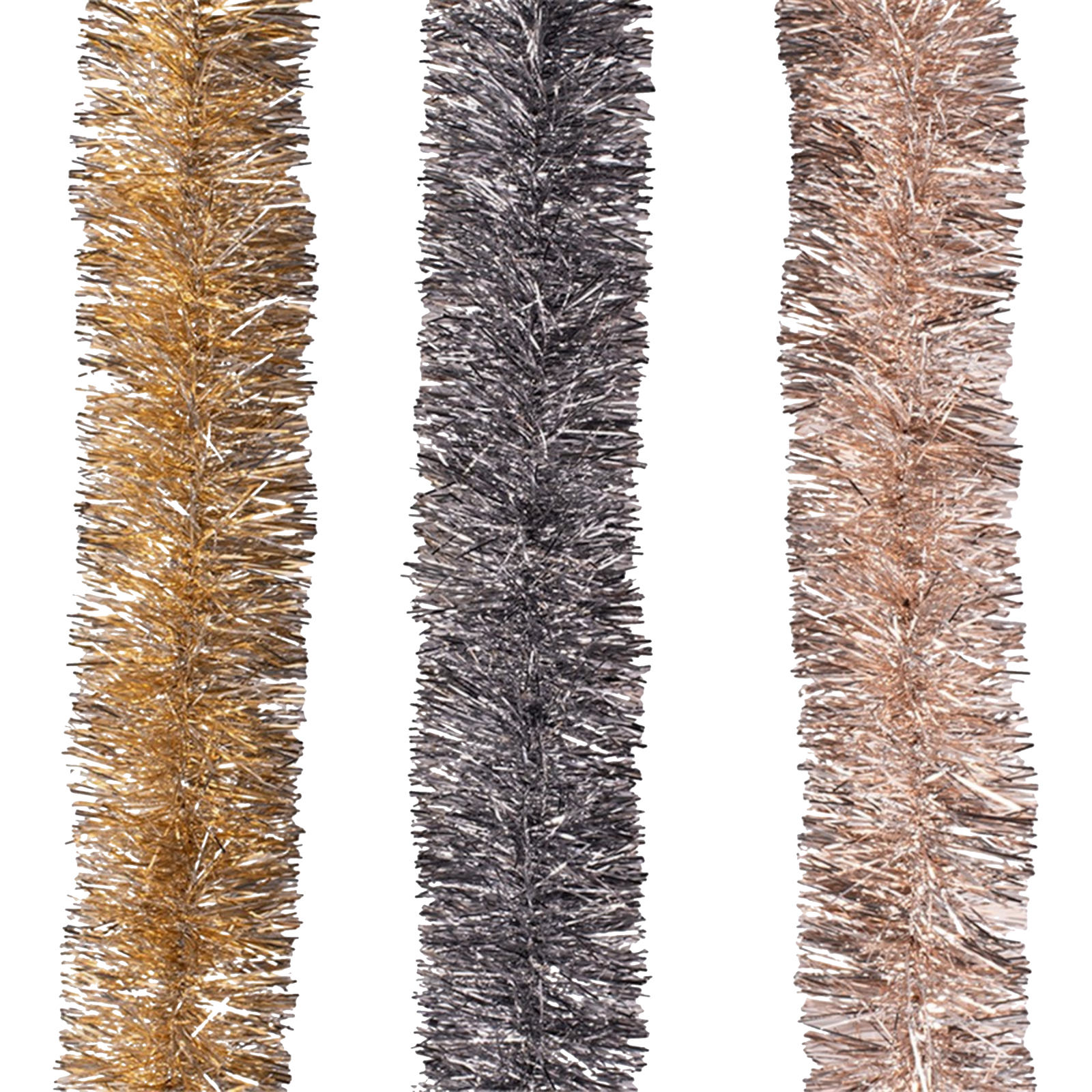 Assorted Plush Christmas Tinsel 2m (1 only)