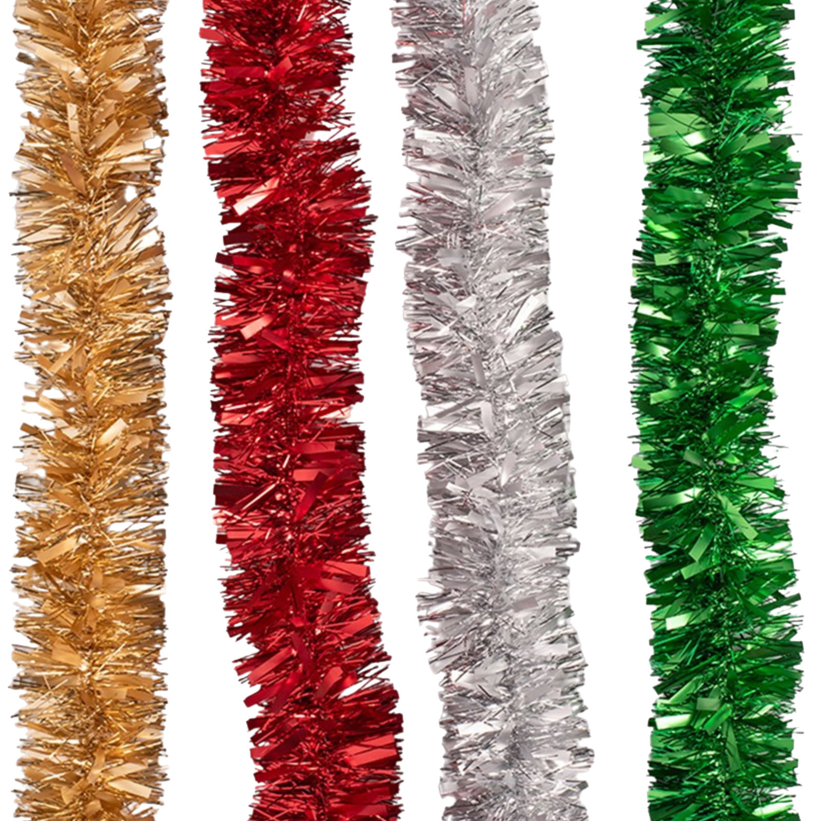 Assorted Christmas Tinsel 2m (1 only)