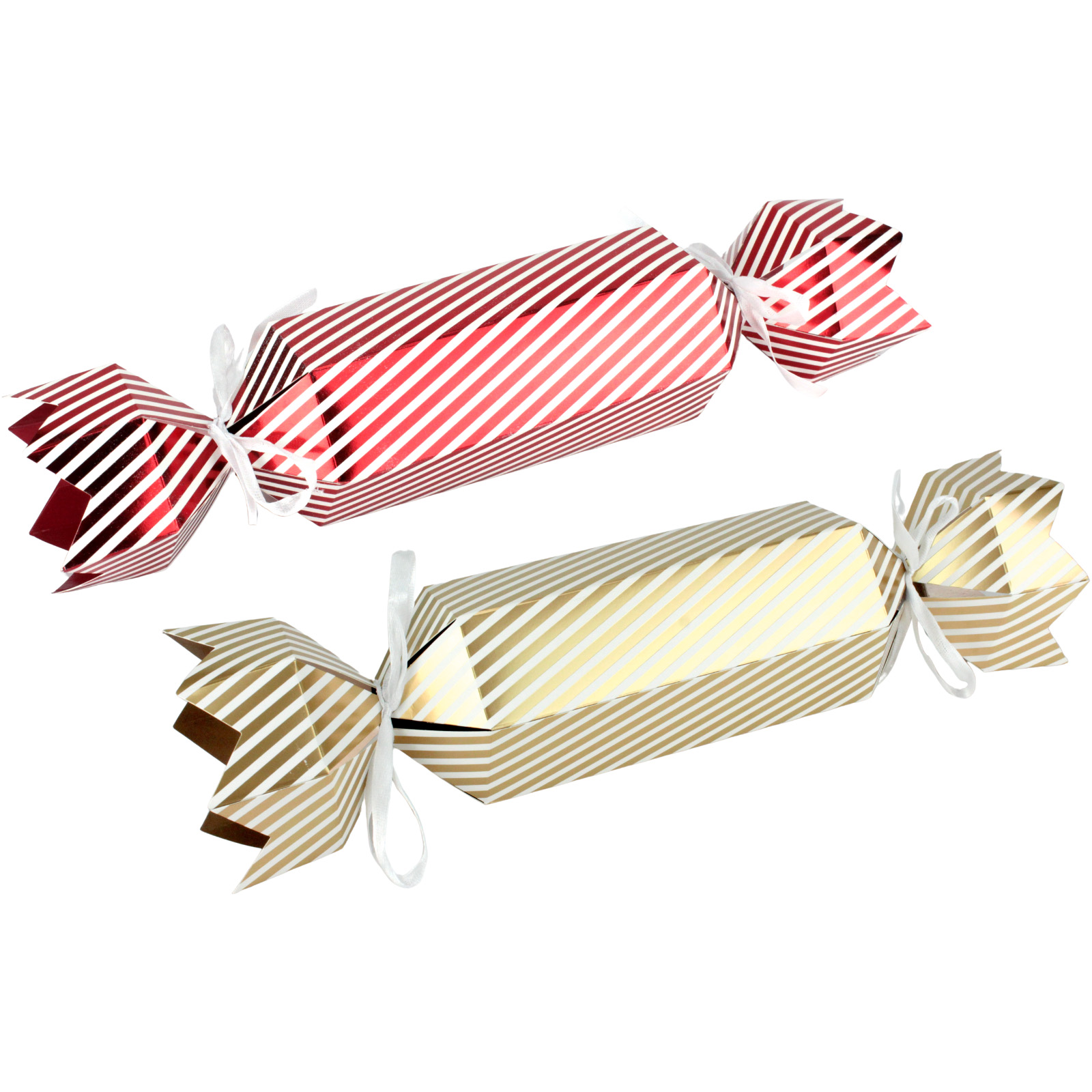 Christmas Stripe Bon Bons Boxes (Pack of 4) 