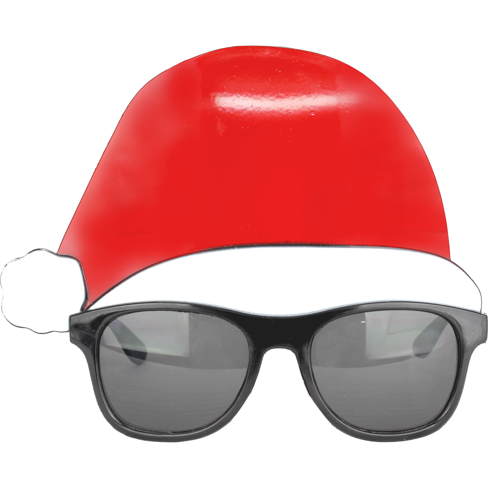 Plastic Santa Hat Party Glasses