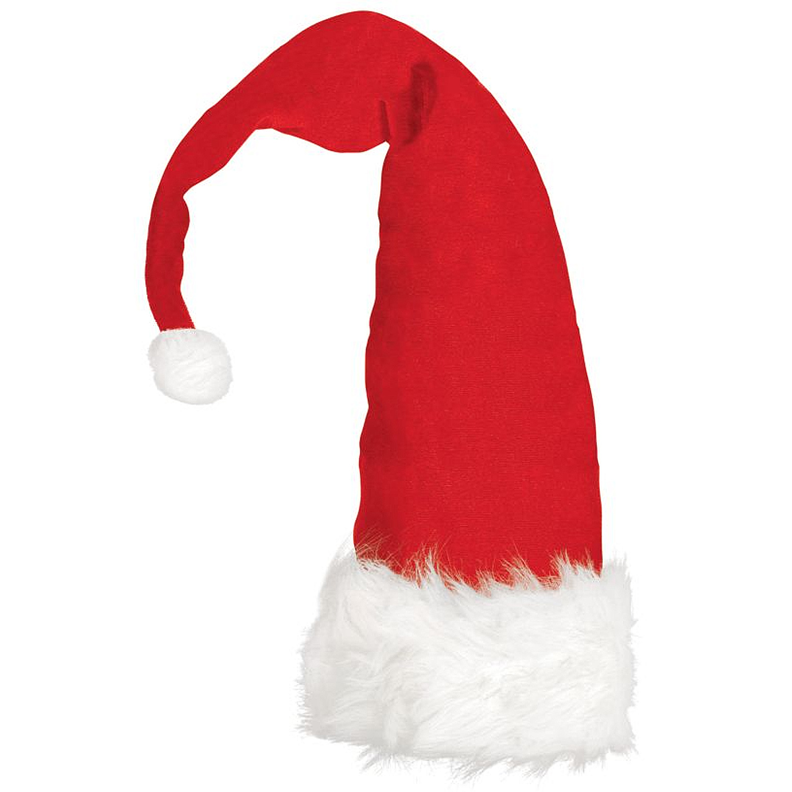 Long Red Bendable Santa Hat 85cm