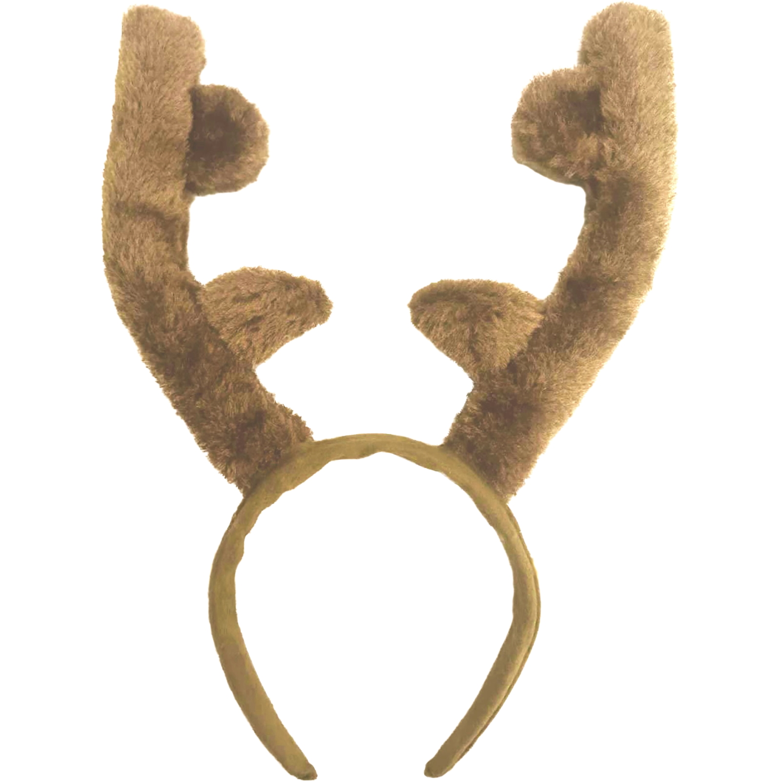 Floppy Plush Reindeer Antlers Headband