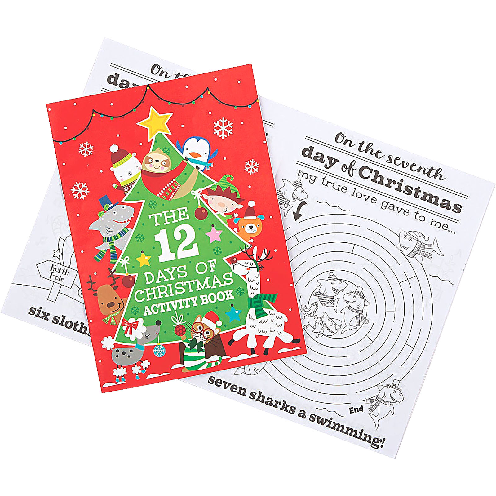 12 Days of Christmas Activity Books (Pack of 24)