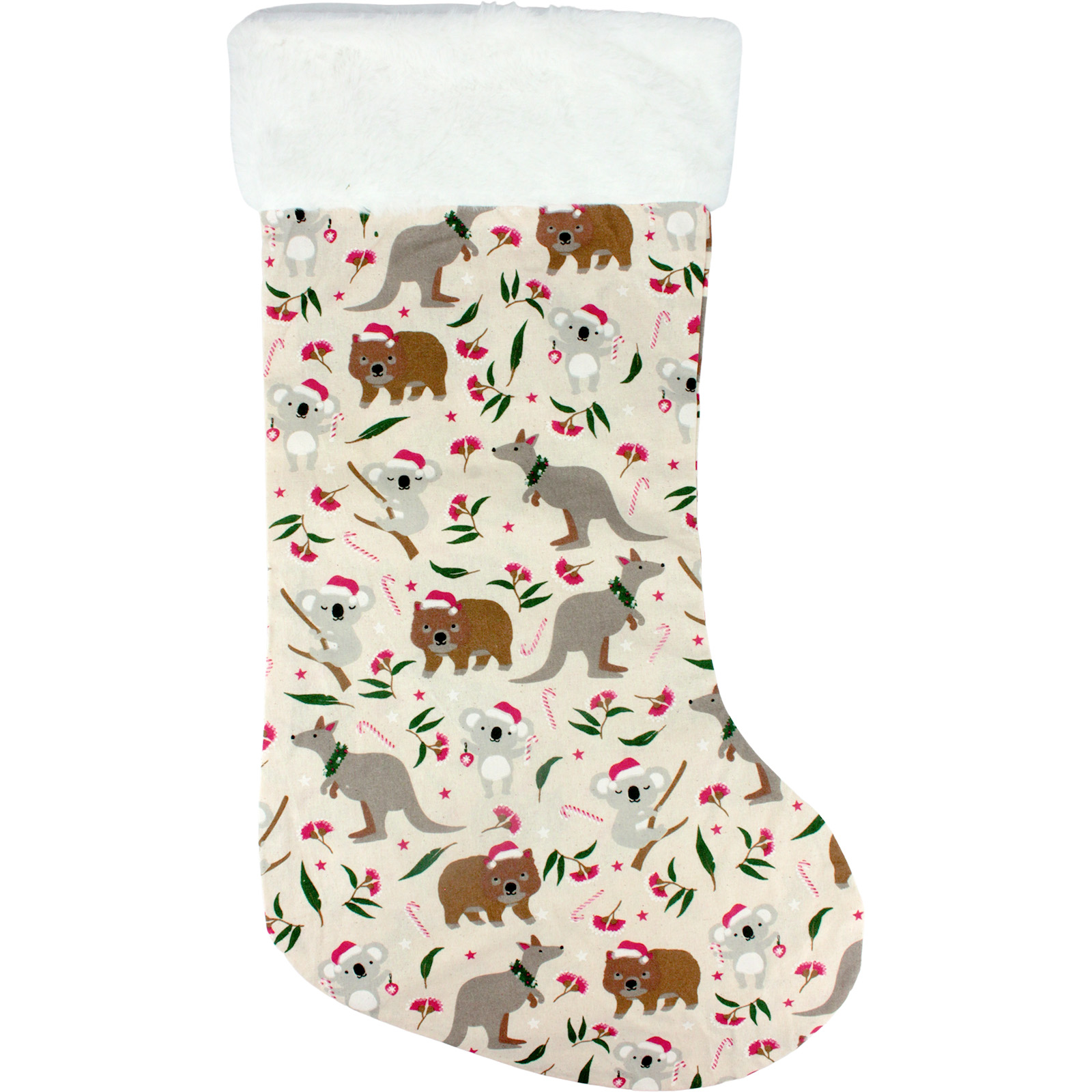 Australian Christmas Animals Stocking 