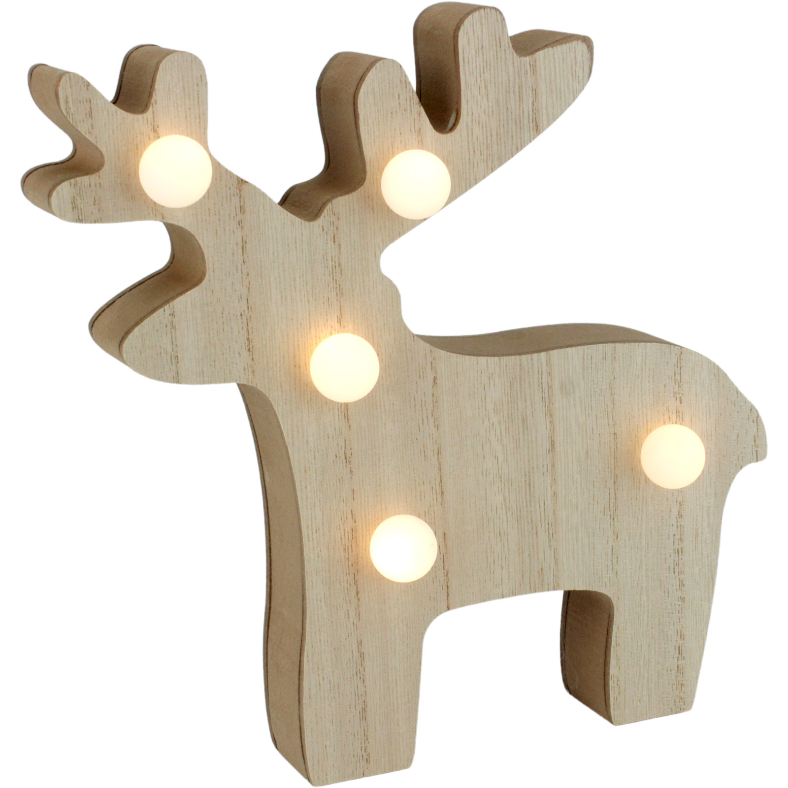 Light Up LED Wooden Reindeer