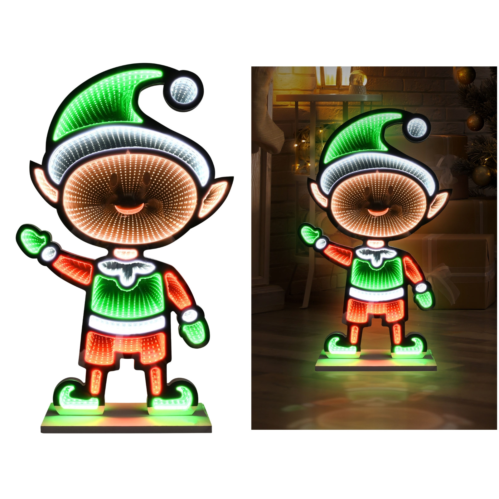 Infinity Elf LED Christmas Light With Base 60cm 