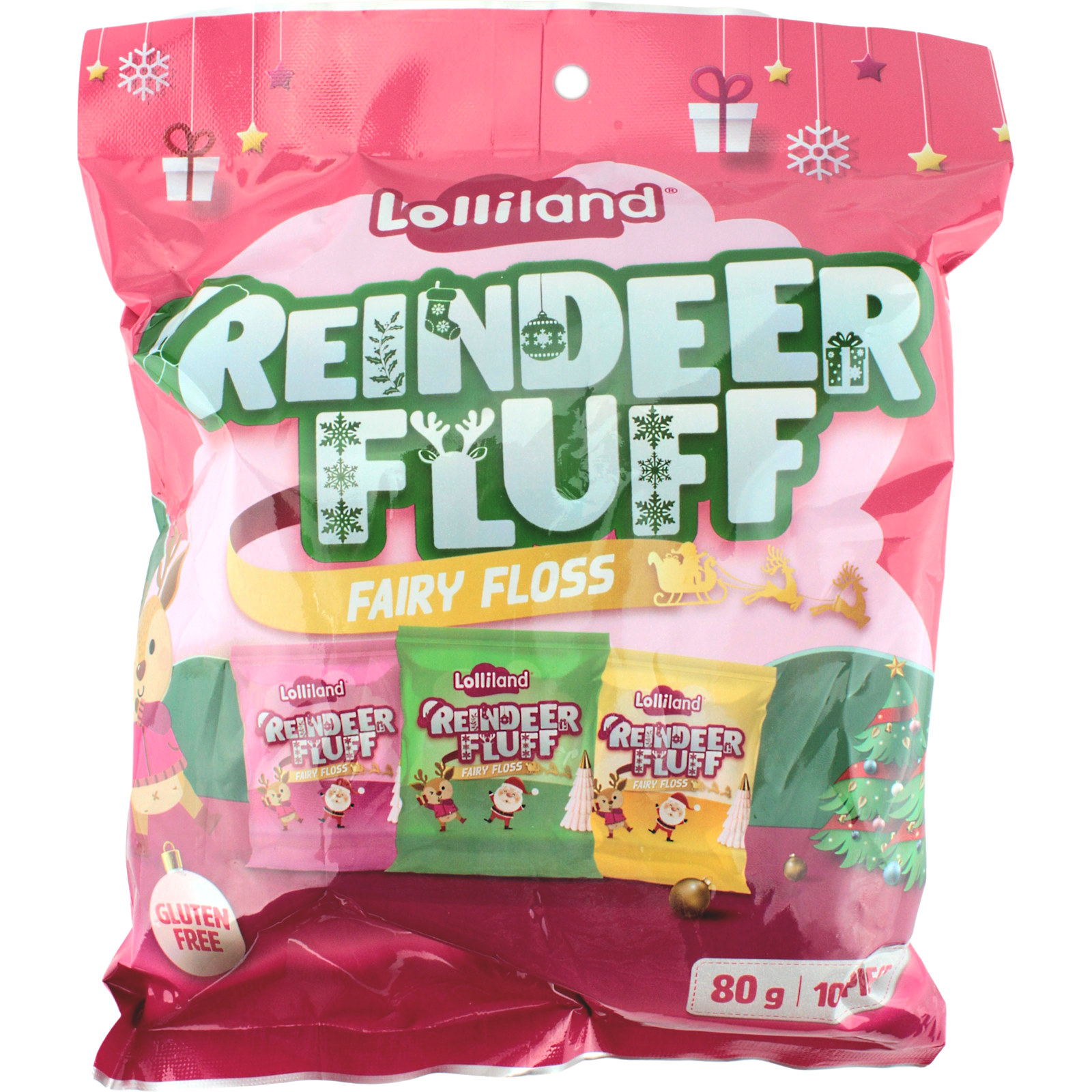 Christmas Mini Cotton Candy Multipack (10 Pieces)  