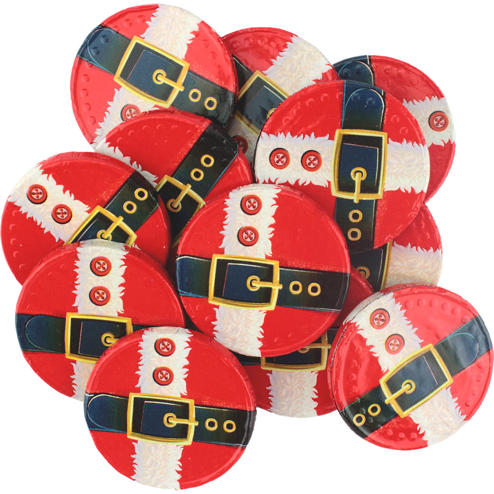 Milk Chocolate Santa Belts (75g Bag) 