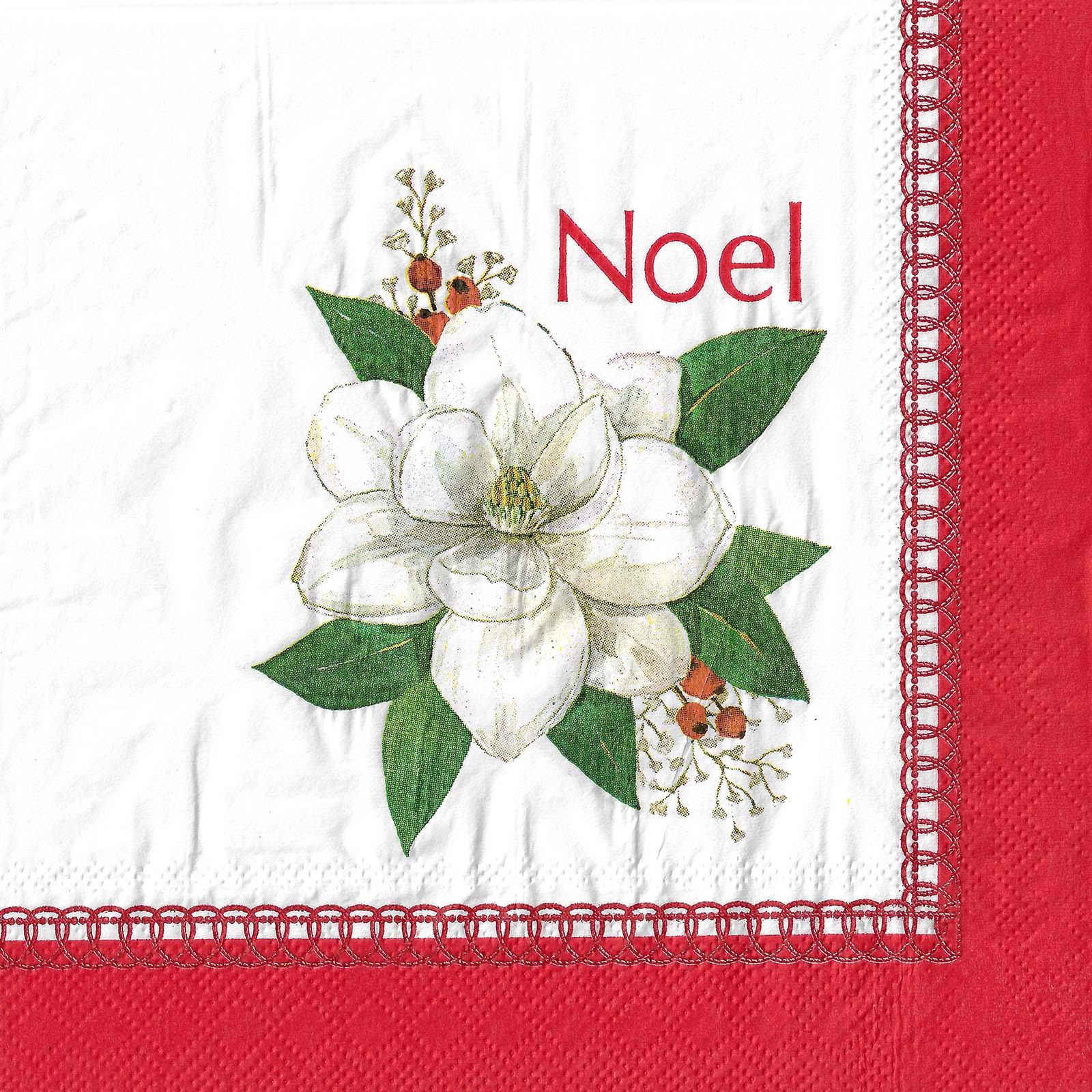 Noel Large Paper Napkins / Serviettes (Pack of 25)