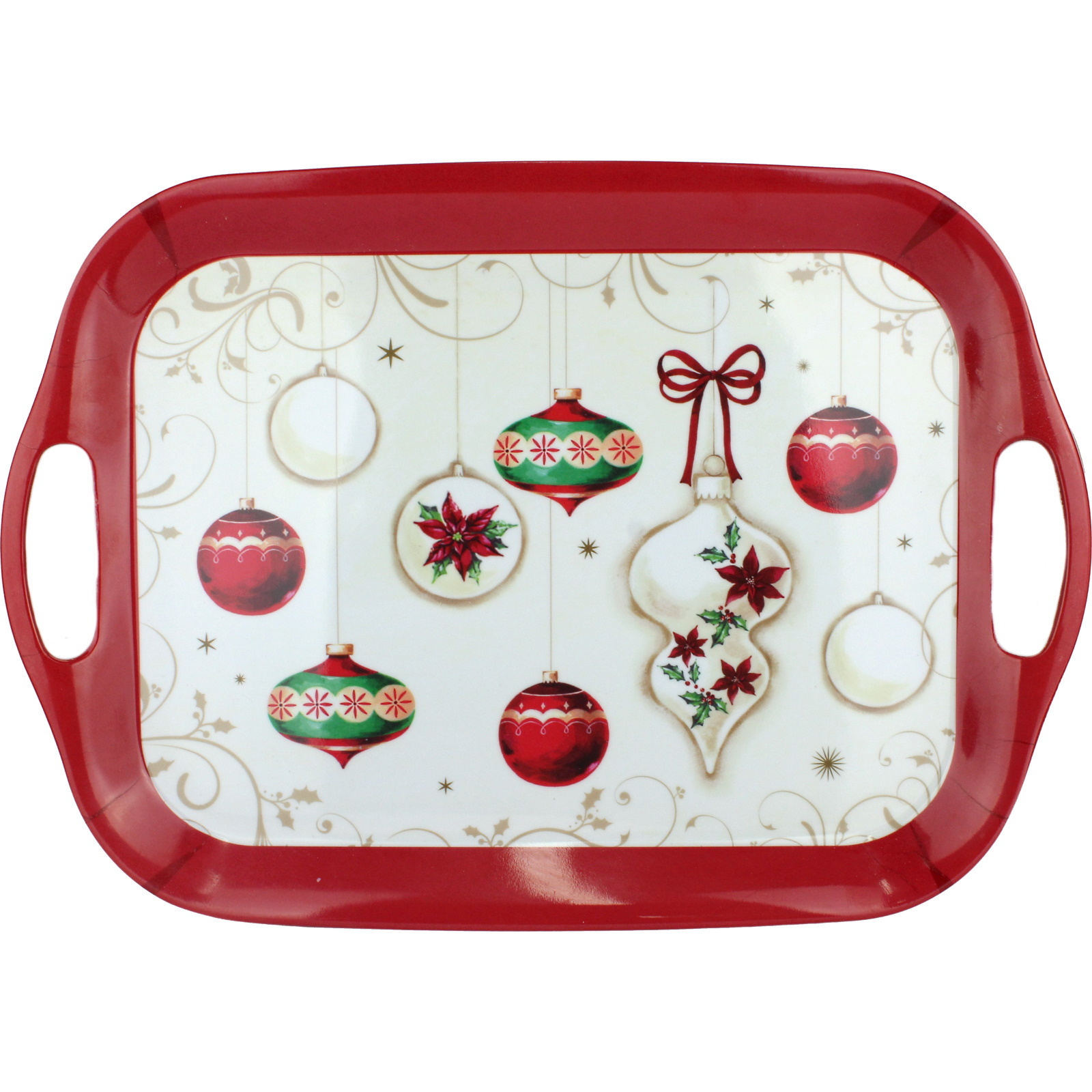 Traditional Christmas Melamine Tray 