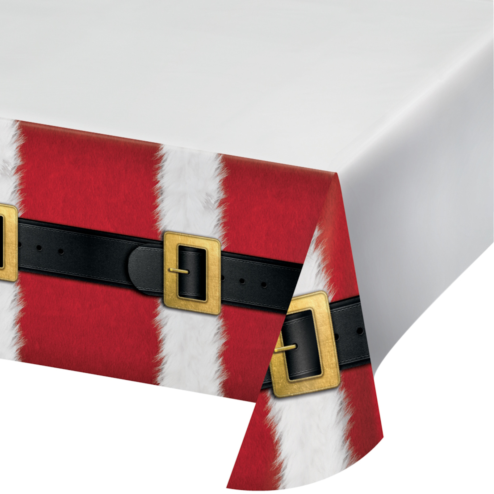 Santa's Suit Paper Tablecloth