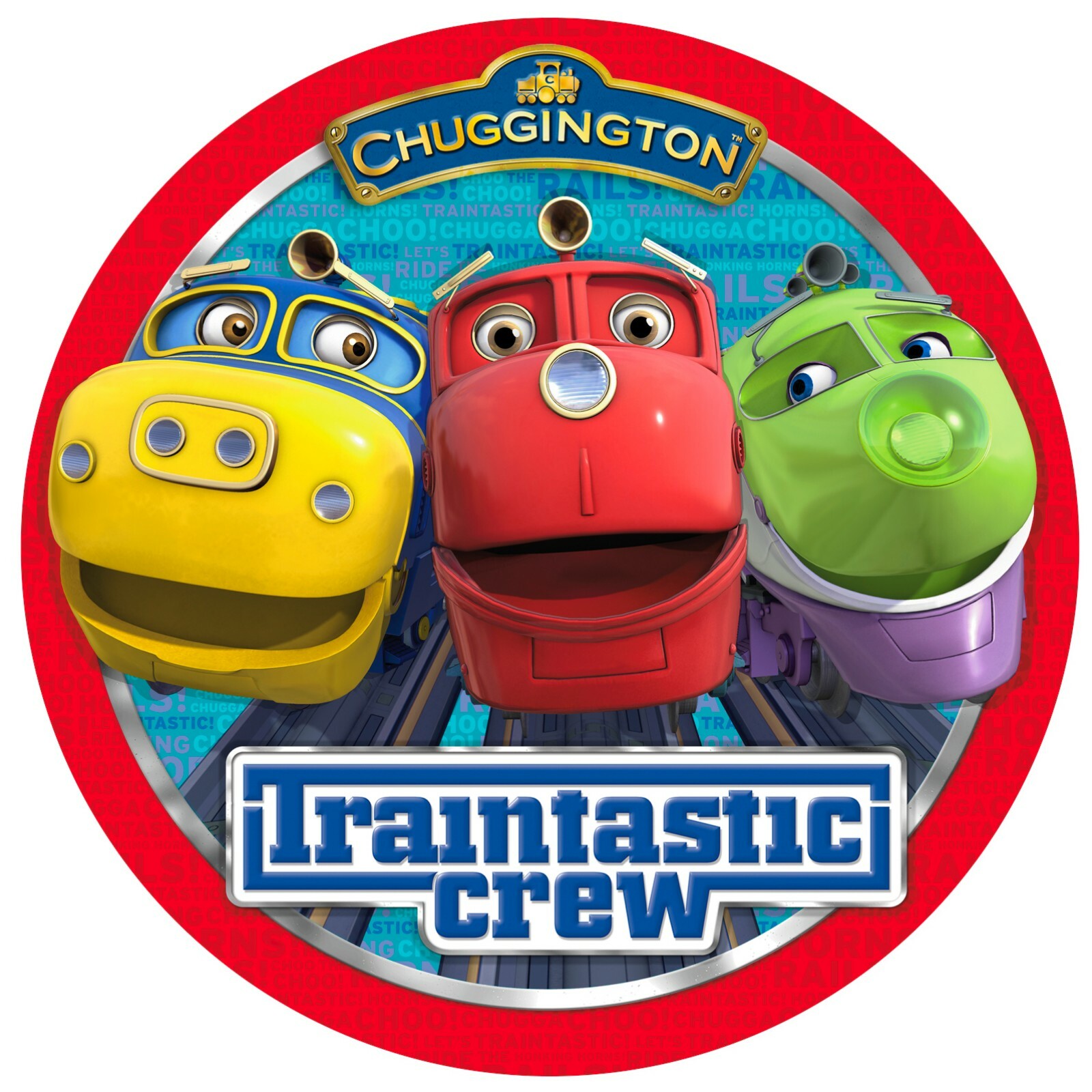 Chuggington Large Paper Plates (Pack of 8)