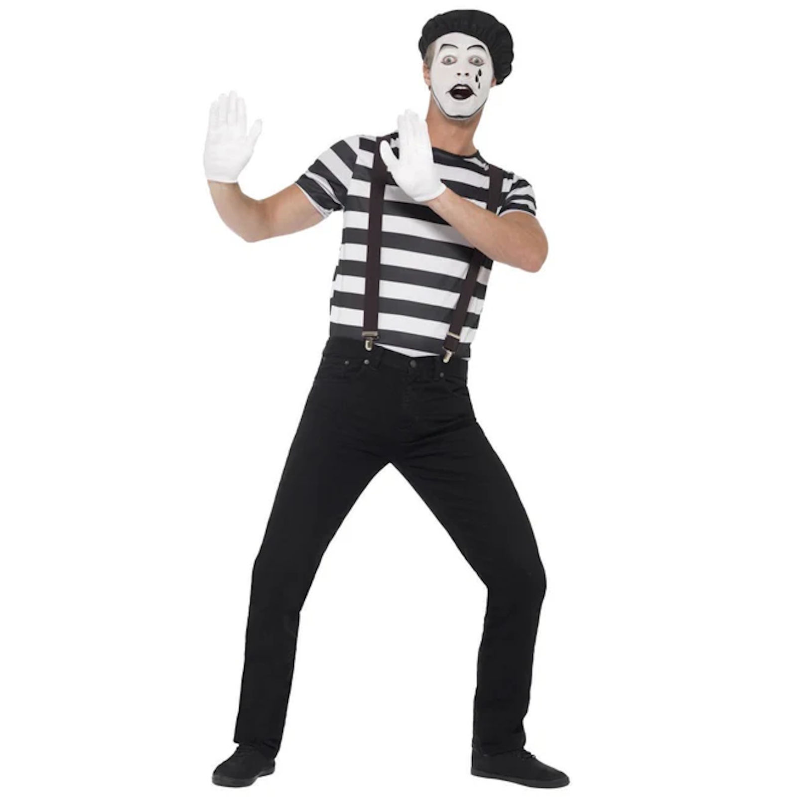 Gentleman Mime Artist Adult Costume 