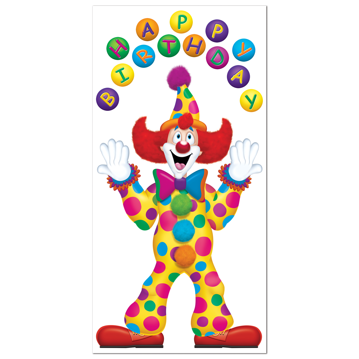 Clown Door Banner