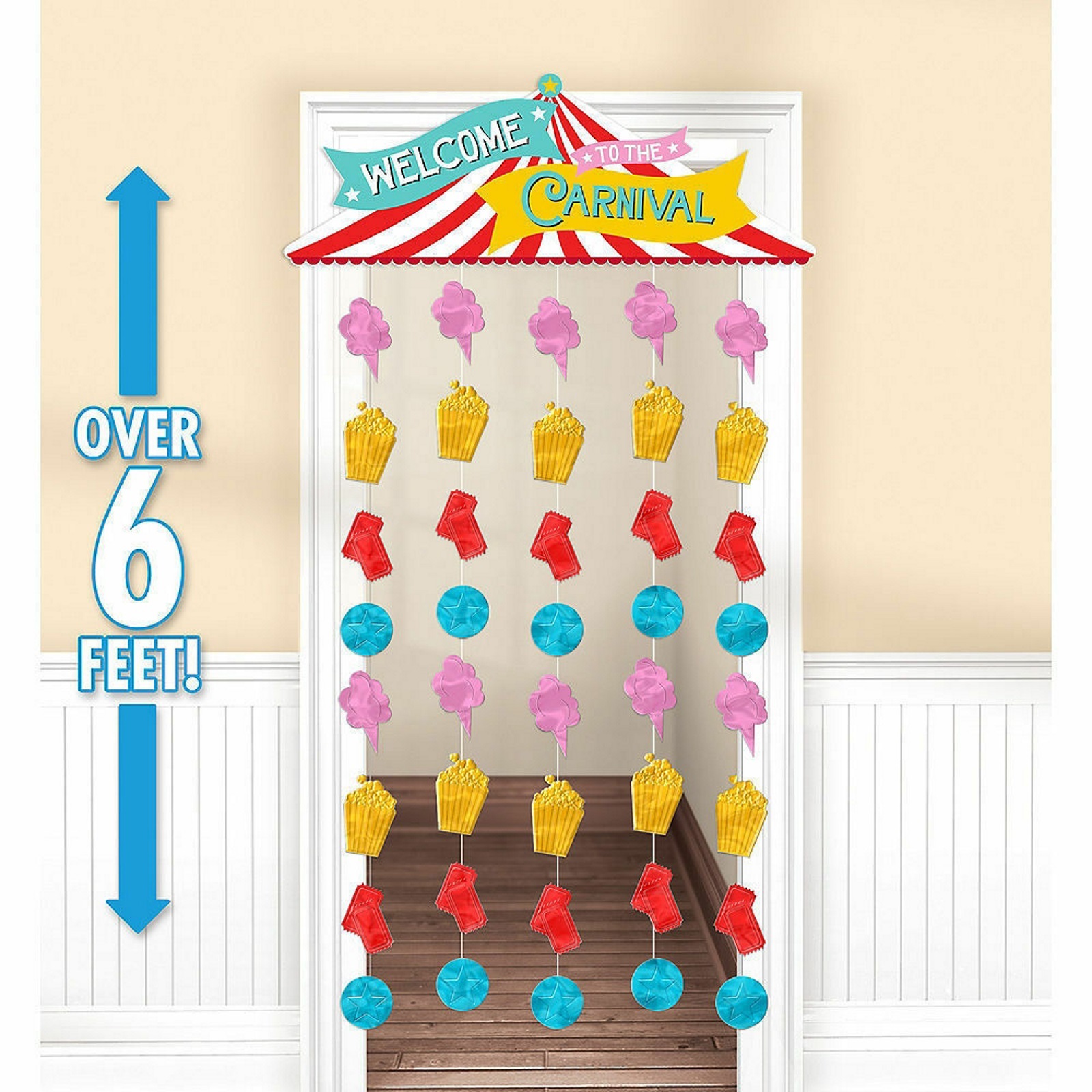 Carnival Games Doorway Curtain