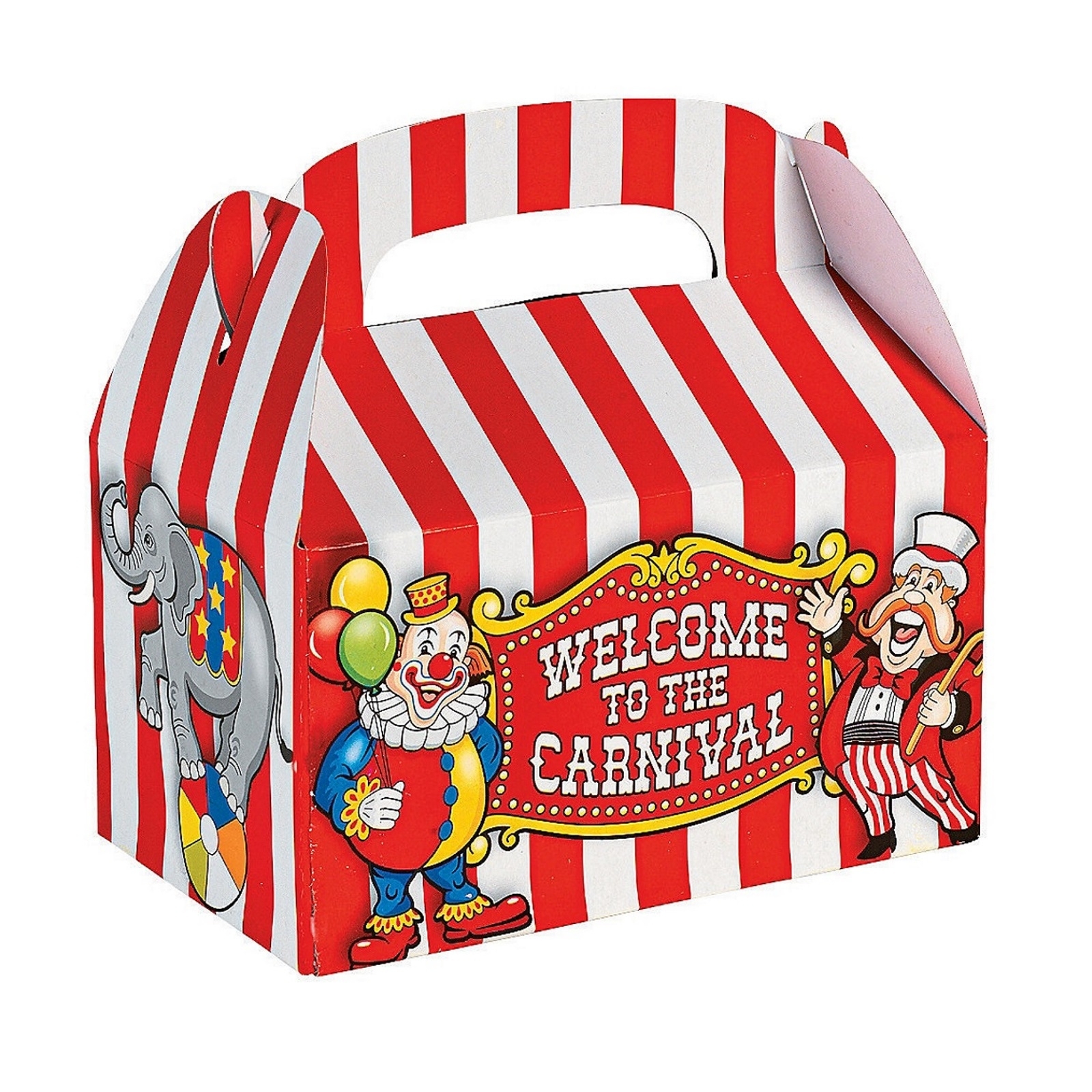 Circus Lolly/Treat Boxes (Pack of 12)