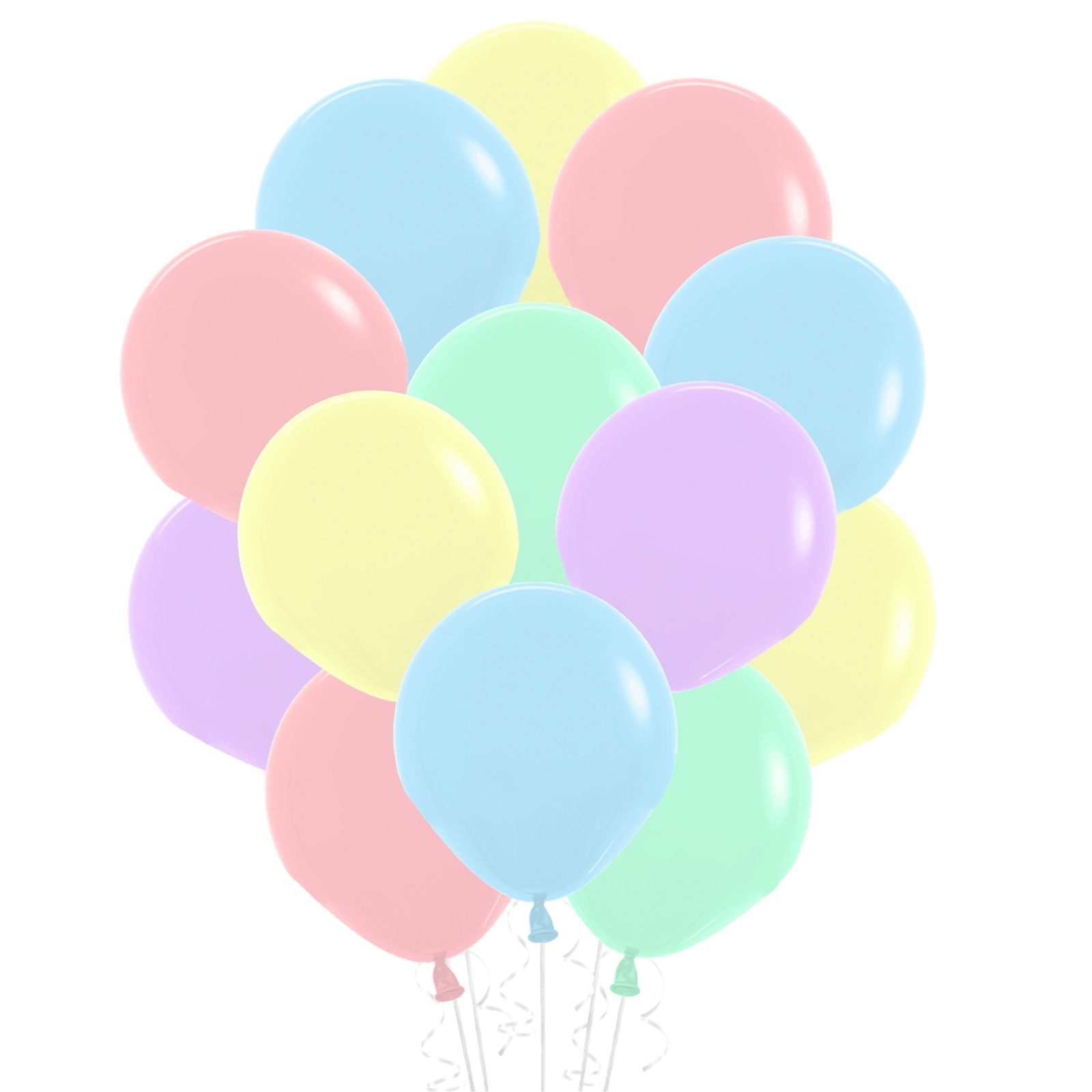 Sempertex Pastel Latex Small 12cm Balloons (Pack of 50)