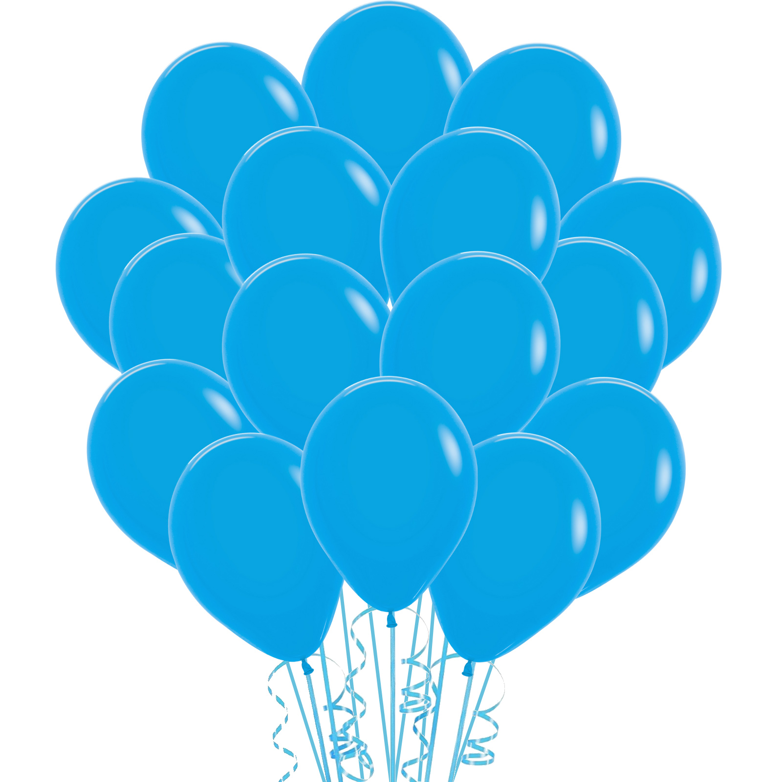 Sempertex Fashion Blue Latex Small 12cm Balloons (Pack of 20)