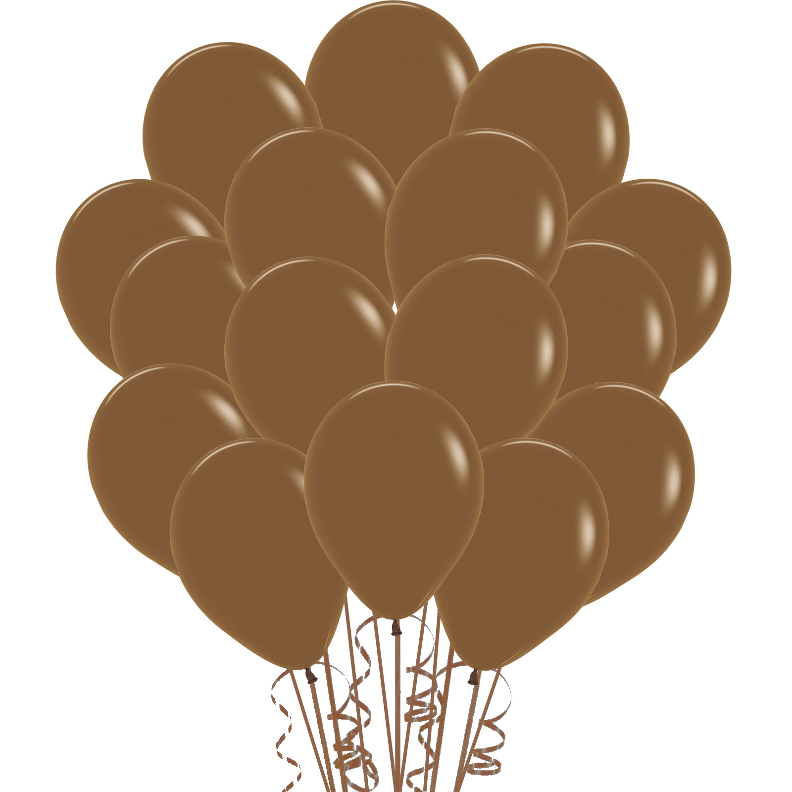 Sempertex Fashion Coffee Latex Small 12cm Balloons (Pack of 20)