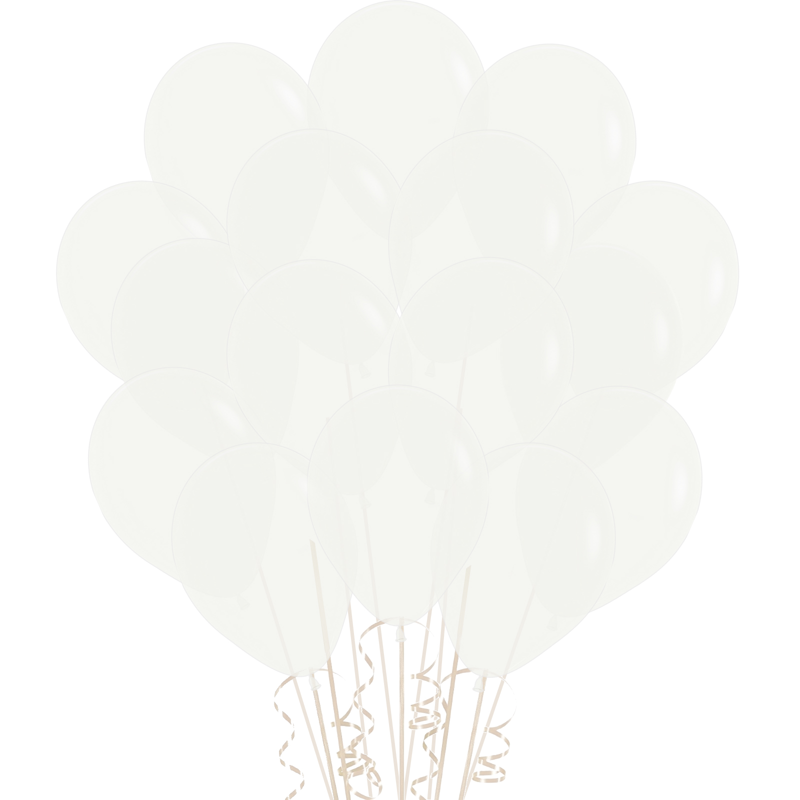 Sempertex Crystal Clear Latex Small 12cm Balloons (Pack of 20)