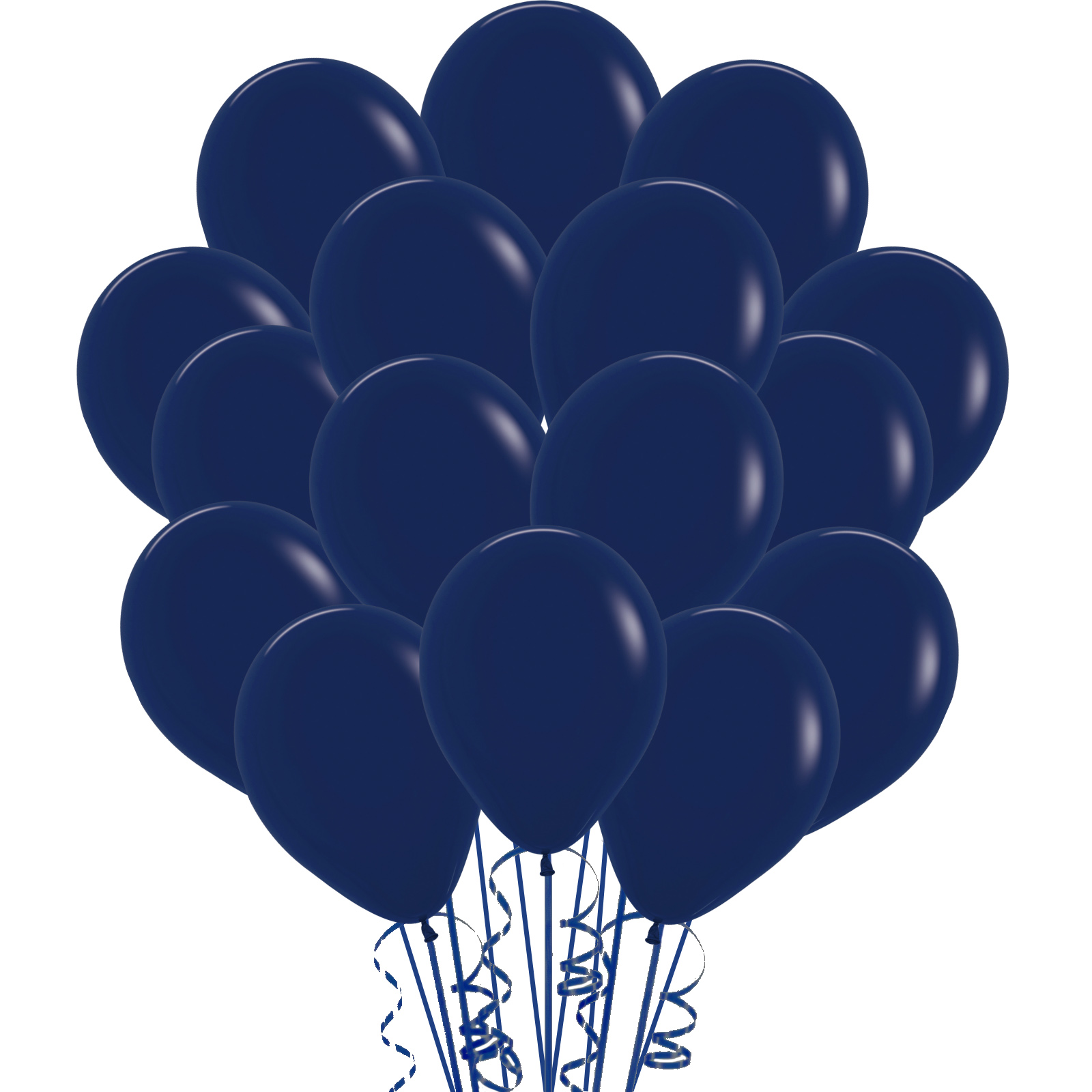 Sempertex Fashion Navy Blue Latex Small 12cm Balloons (Pack of 20)