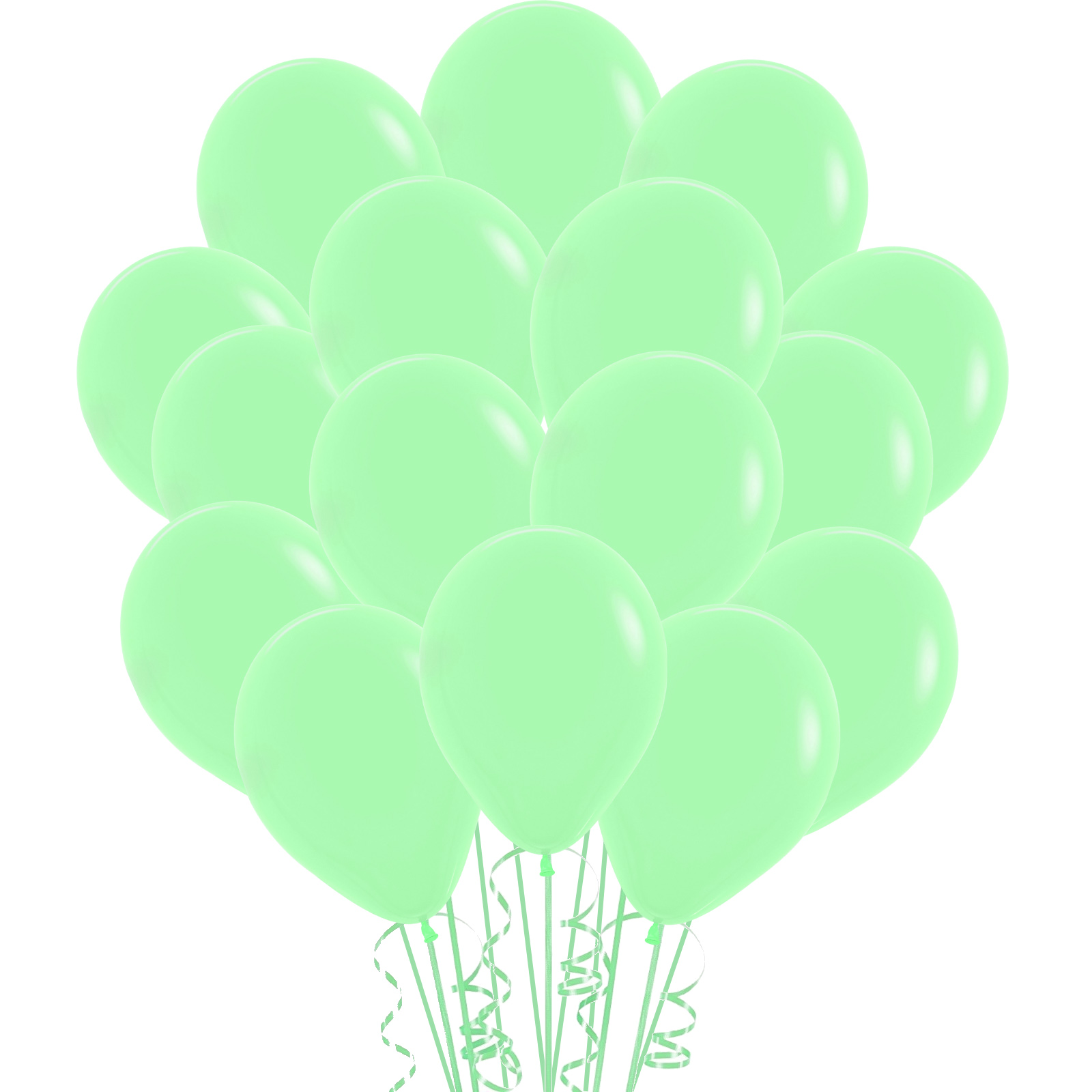 Sempertex Pastel Matte Green Latex Small 12cm Balloons (Pack of 20)
