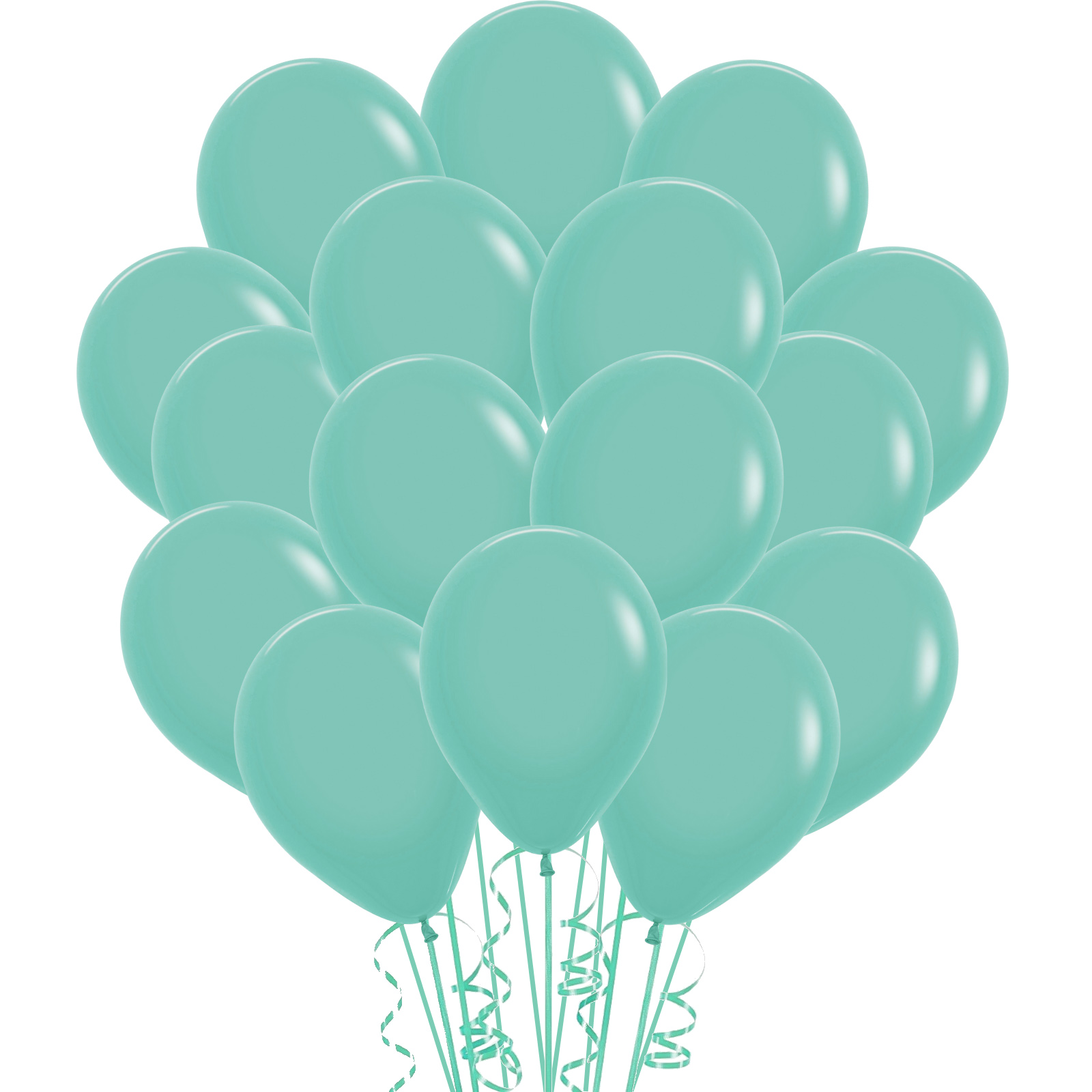 Sempertex Fashion Aquamarine Latex Small 12cm Balloons (Pack of 20)