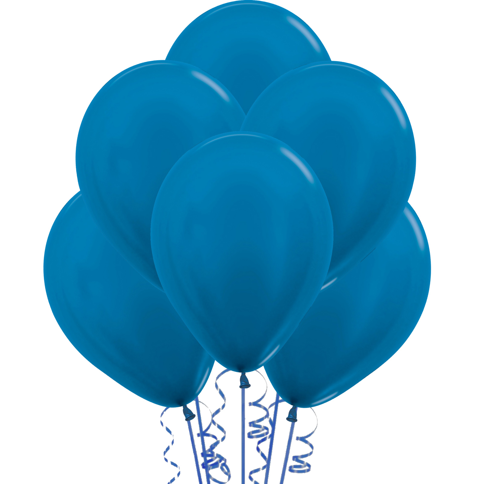 Blue Shimmer Balloons 30cm (Pack of 18)