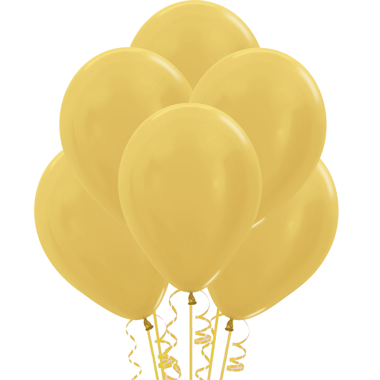 Gold Shimmer Balloons 30cm (Pack of 18) 