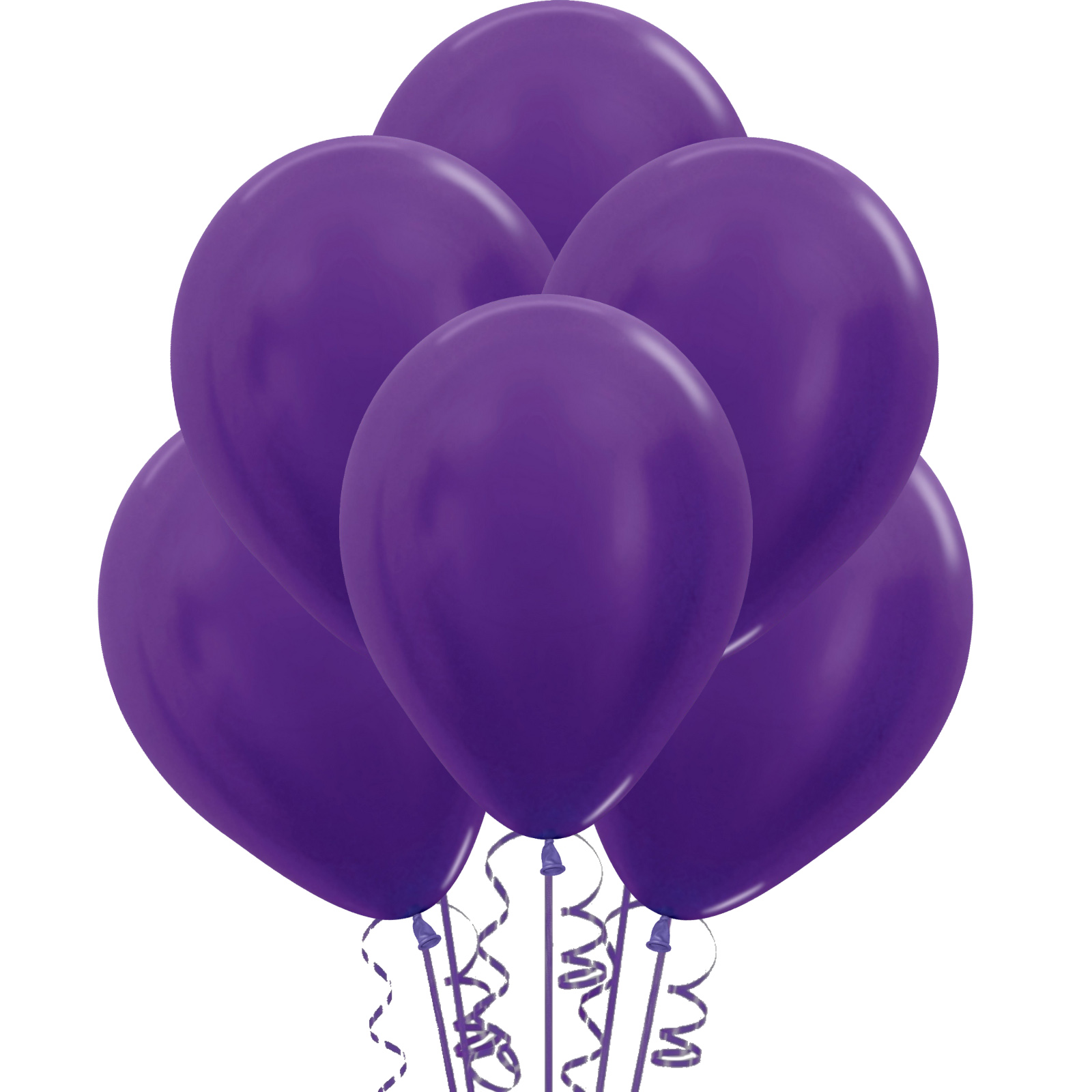 Purple Shimmer Balloons 30cm (Pack of 18) 