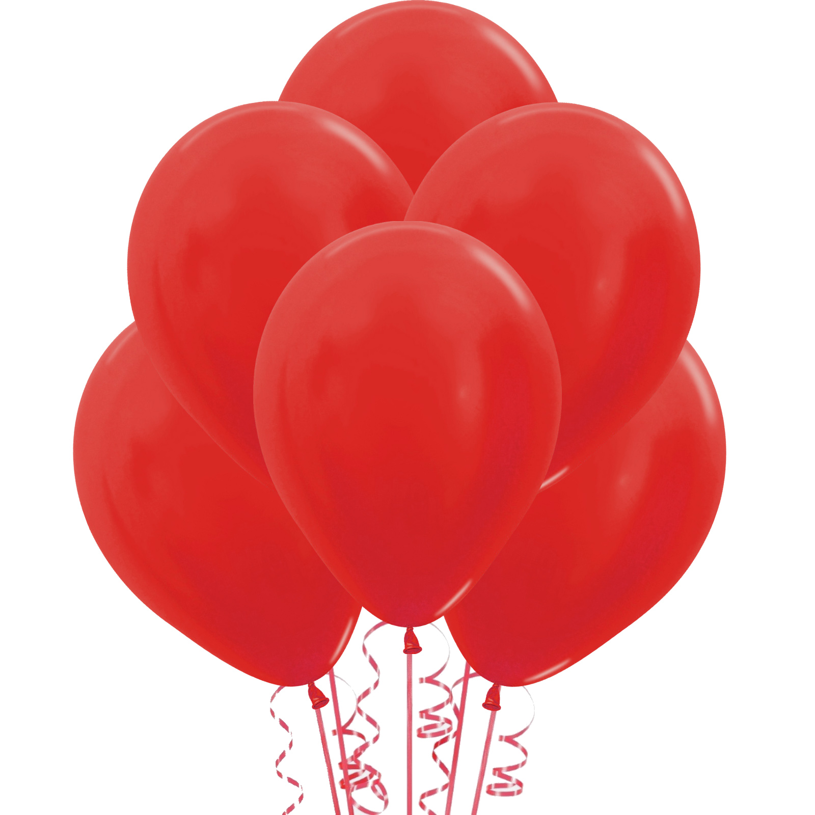 Red Shimmer Balloons 30cm (Pack of 18) 
