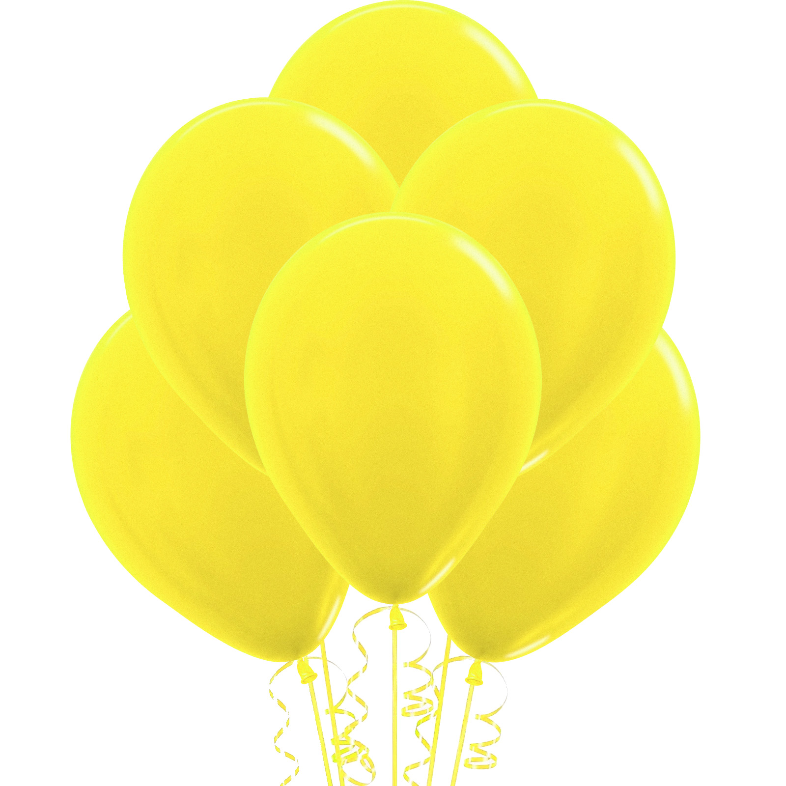 Yellow Shimmer Balloons 30cm (Pack of 18)