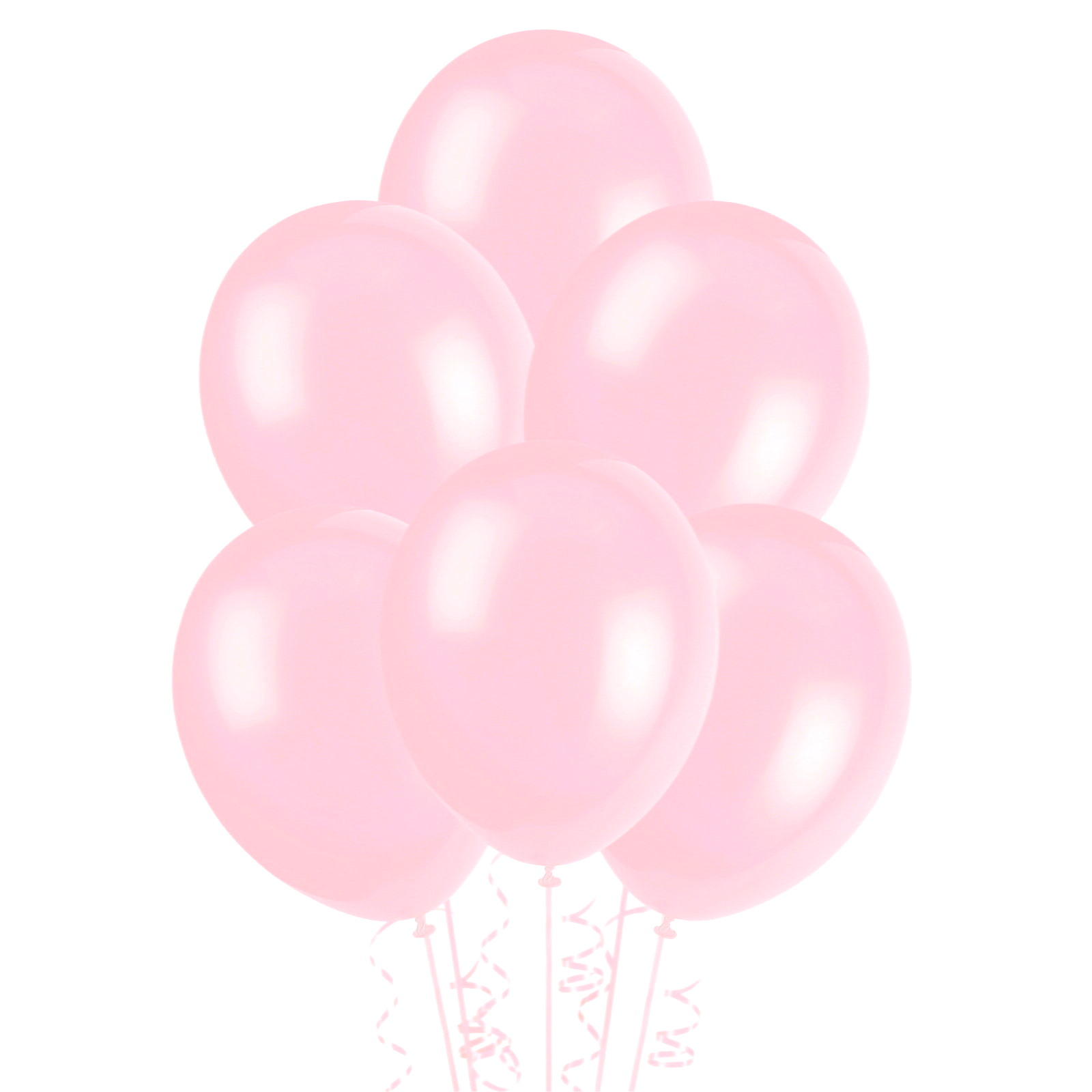 Powder Pink Latex Balloons 30cm Round (Pack of 50)