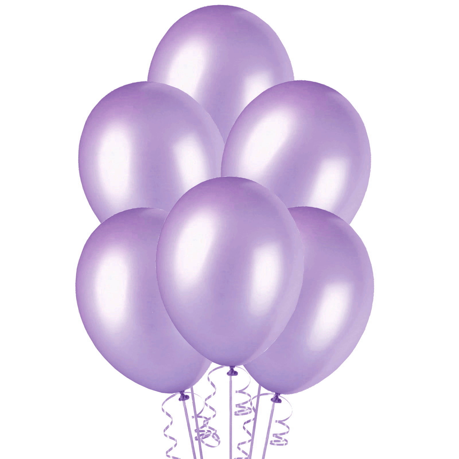 Lovely Lavender Pearl Latex Balloons 30cm (Pack of 50)