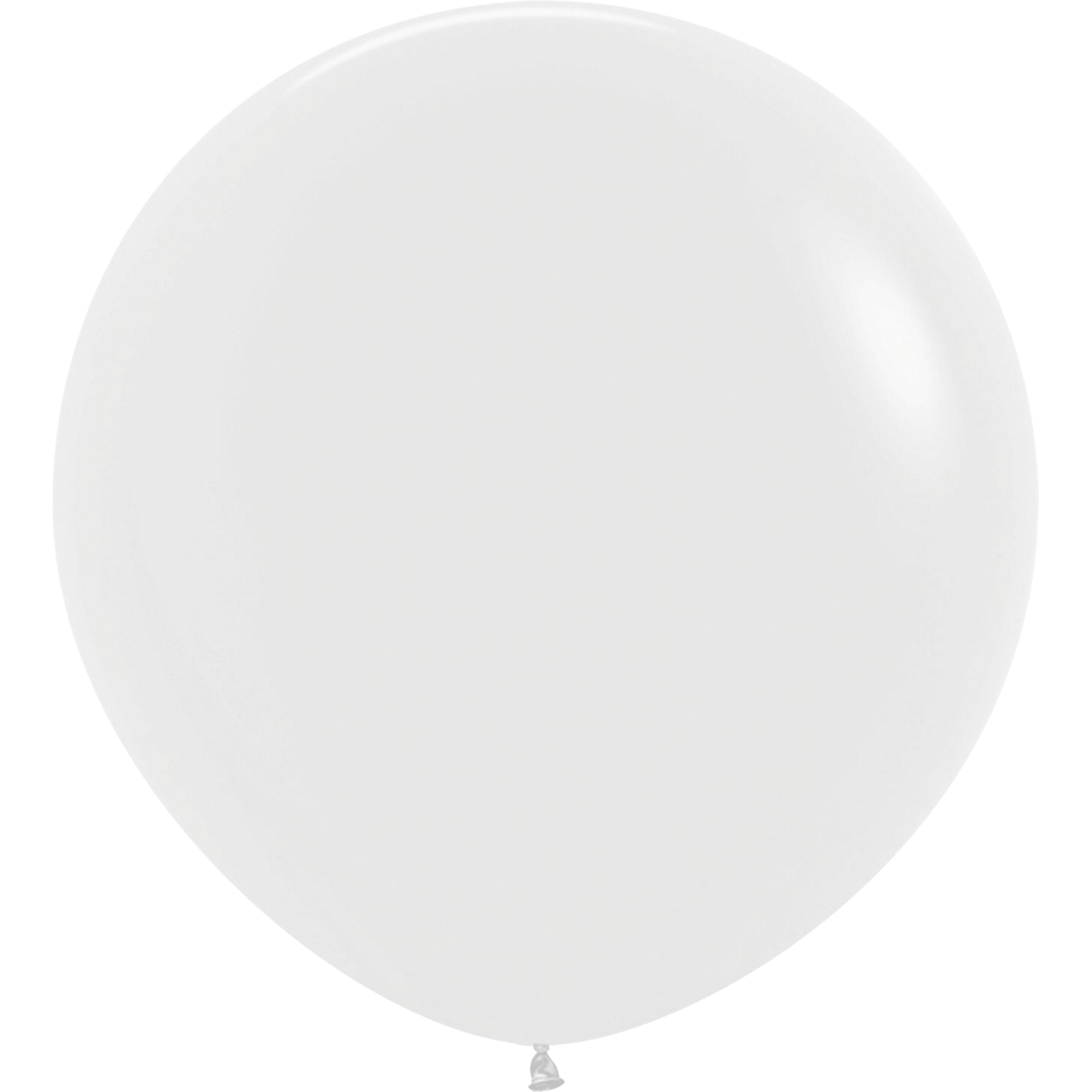 Five Star Jumbo 90cm Matte White Balloon Round