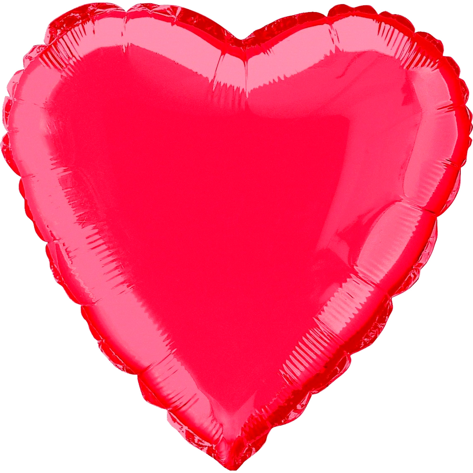 Heart Shaped Red Foil Balloon 45cm