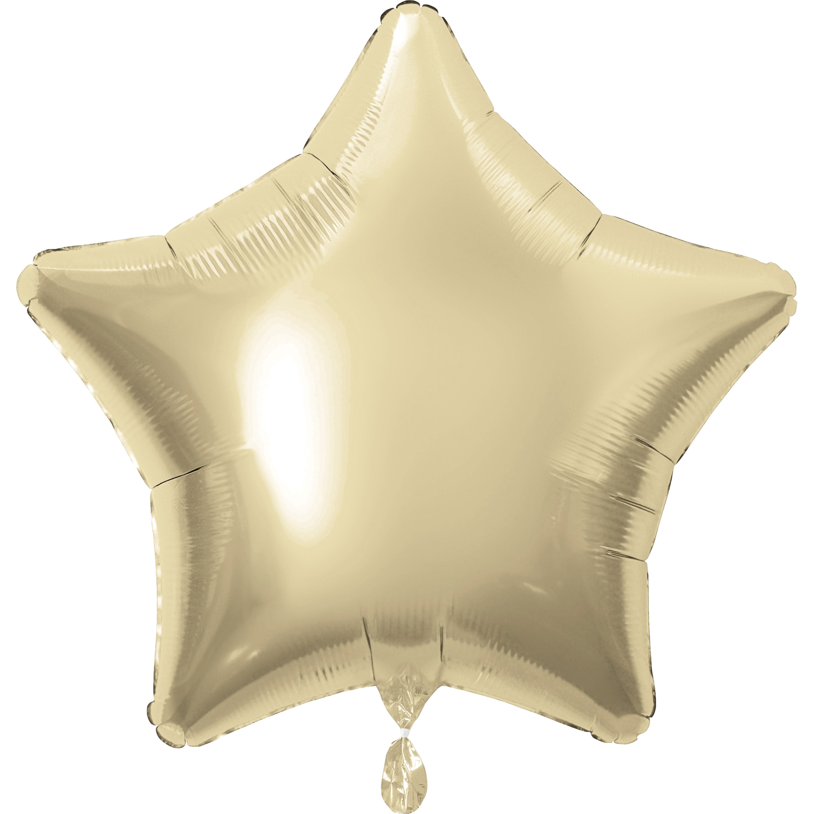 Star Shaped Gold Foil Helium Balloon 50cm