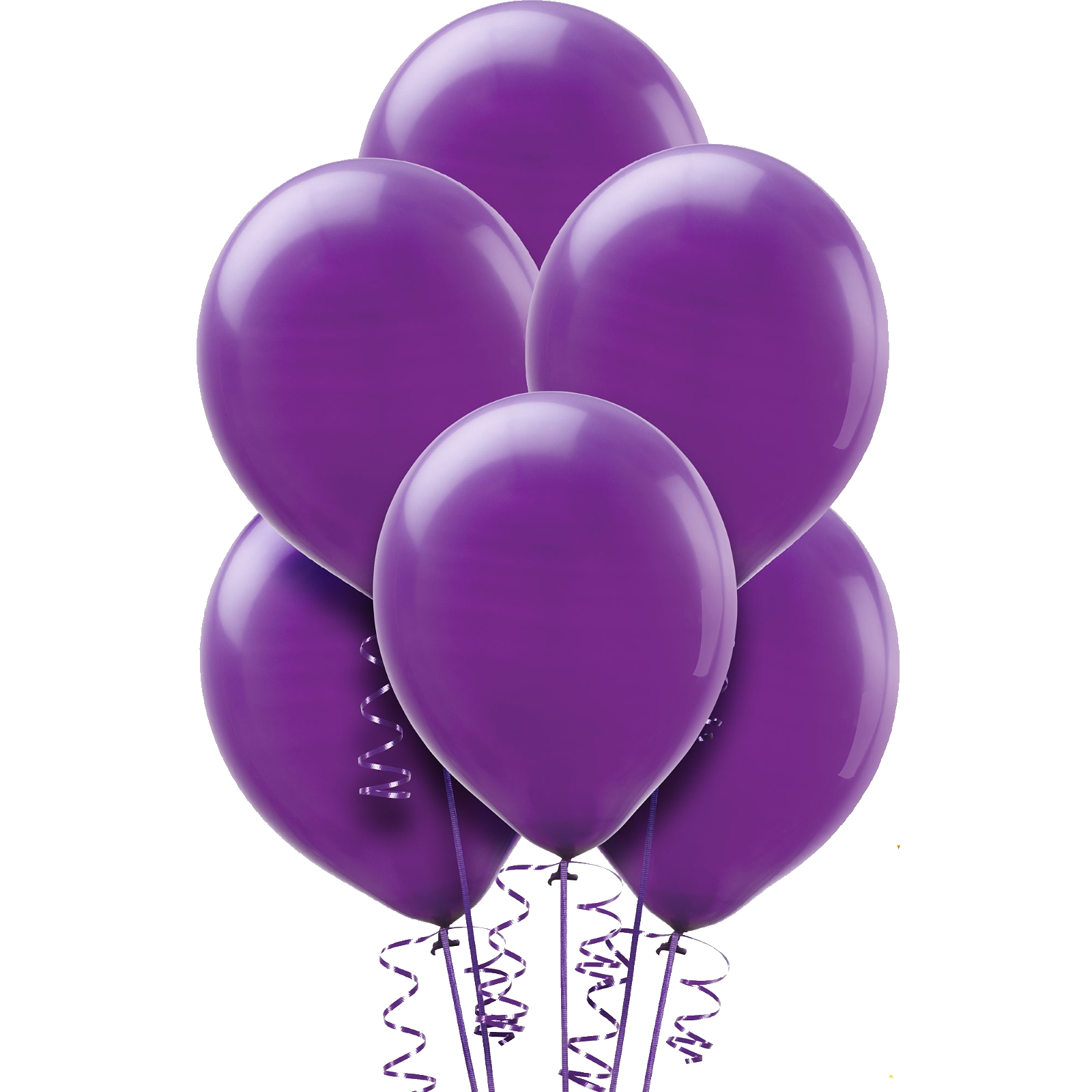 Purple Balloons 30cm Round (Pack of 100)