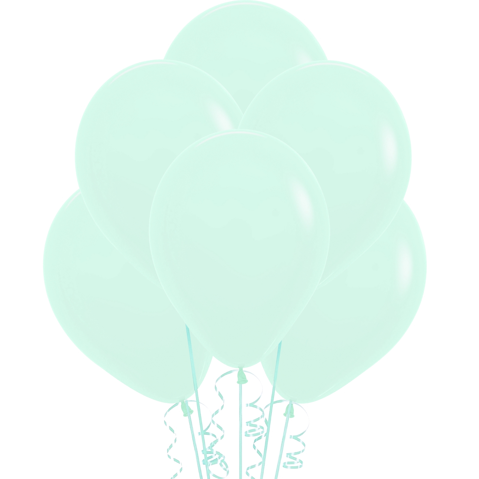 Pastel Macaron Tiffany Blue Latex Round Balloons 30cm (Pack of 25) 