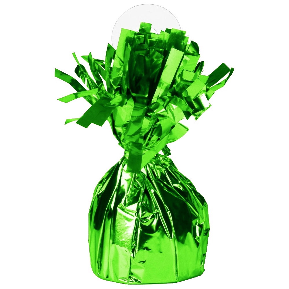 Green Foil Balloon Weight